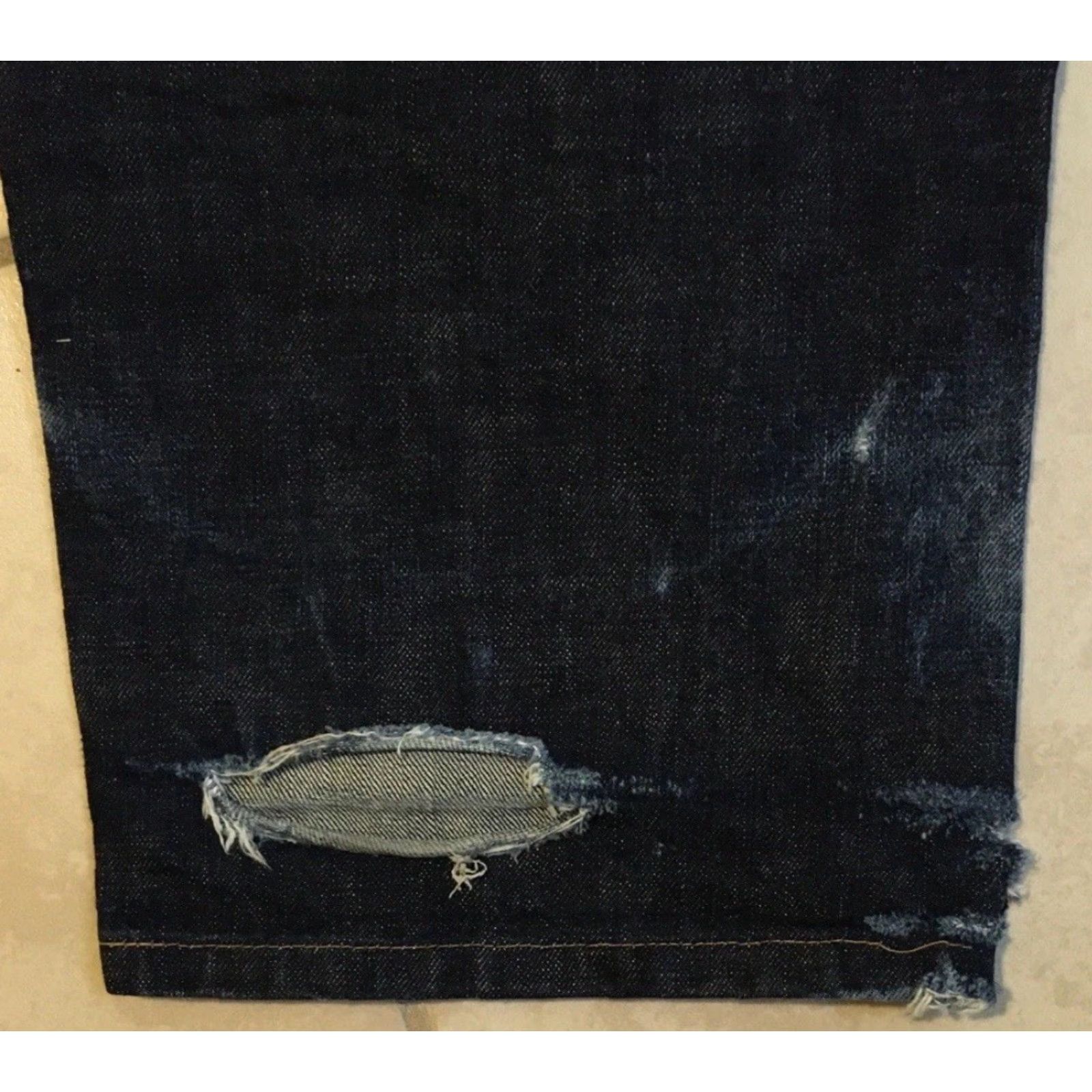 Alien Workshop VINTAGE Domestics Faded Distressed Selvedge Denim Jeans 36 Men Blue Jeans 80s 90s Grunge Rock Size US 36 / EU 52 - 6 Thumbnail