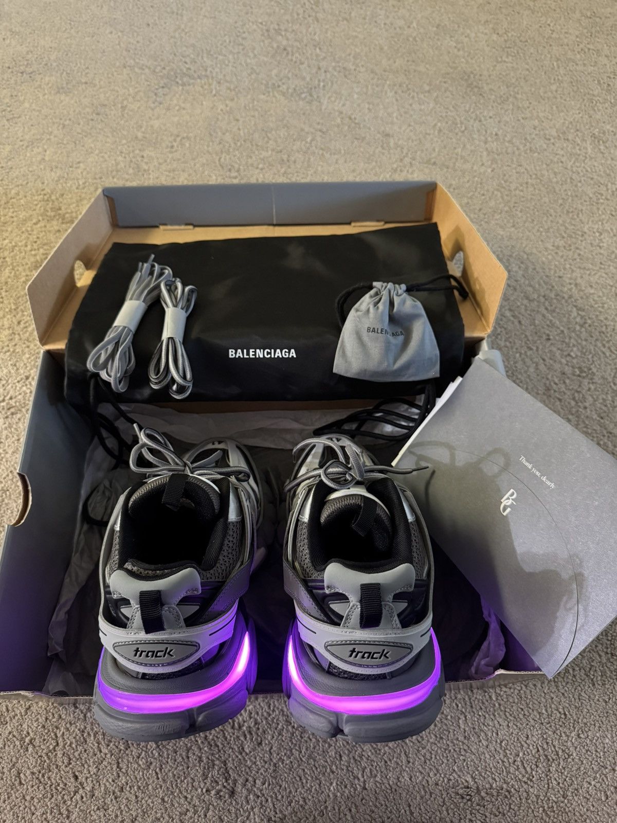Balenciaga Track LED sneakers Size US 8 / EU 41 - 6 Thumbnail
