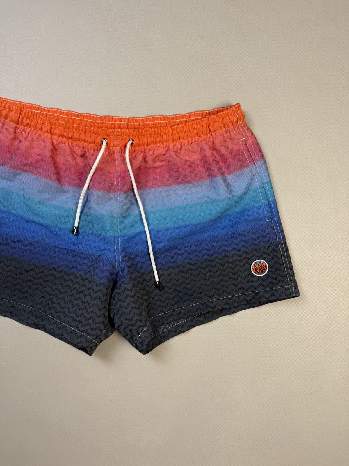 Missoni Missoni Mare Men’s Zig Zag Patterned Swimming Beach Shorts Size US 36 / EU 52 - 3 Thumbnail