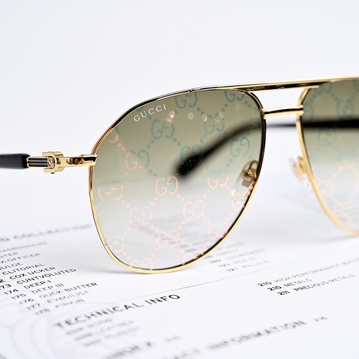 Gucci GUCCI GG1220S SUNGLASSES Size ONE SIZE - 9 Thumbnail