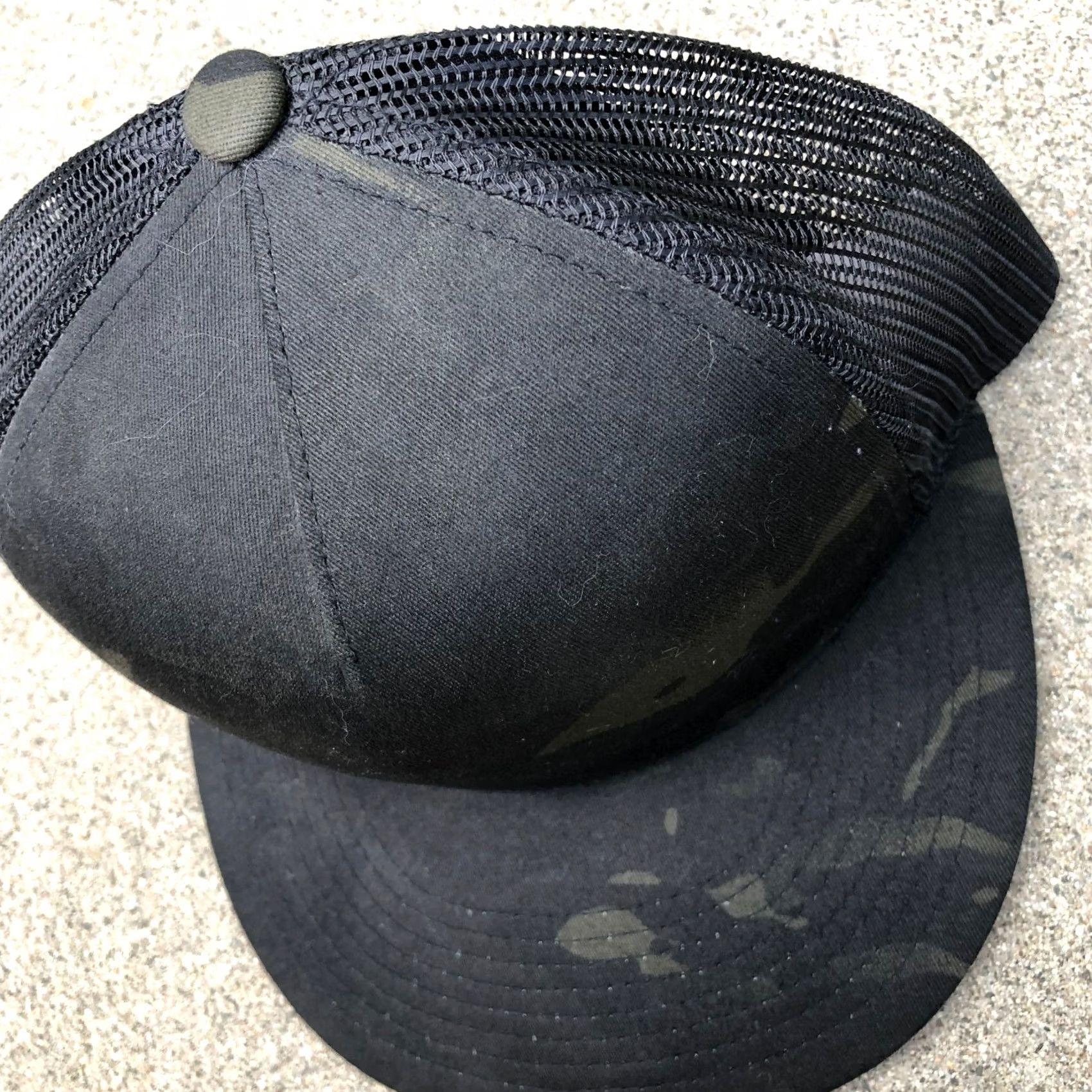 Vintage YUPOONG Trucker Hat Men's Green Camo One Size Snapback Cap Size ONE SIZE - 3 Thumbnail