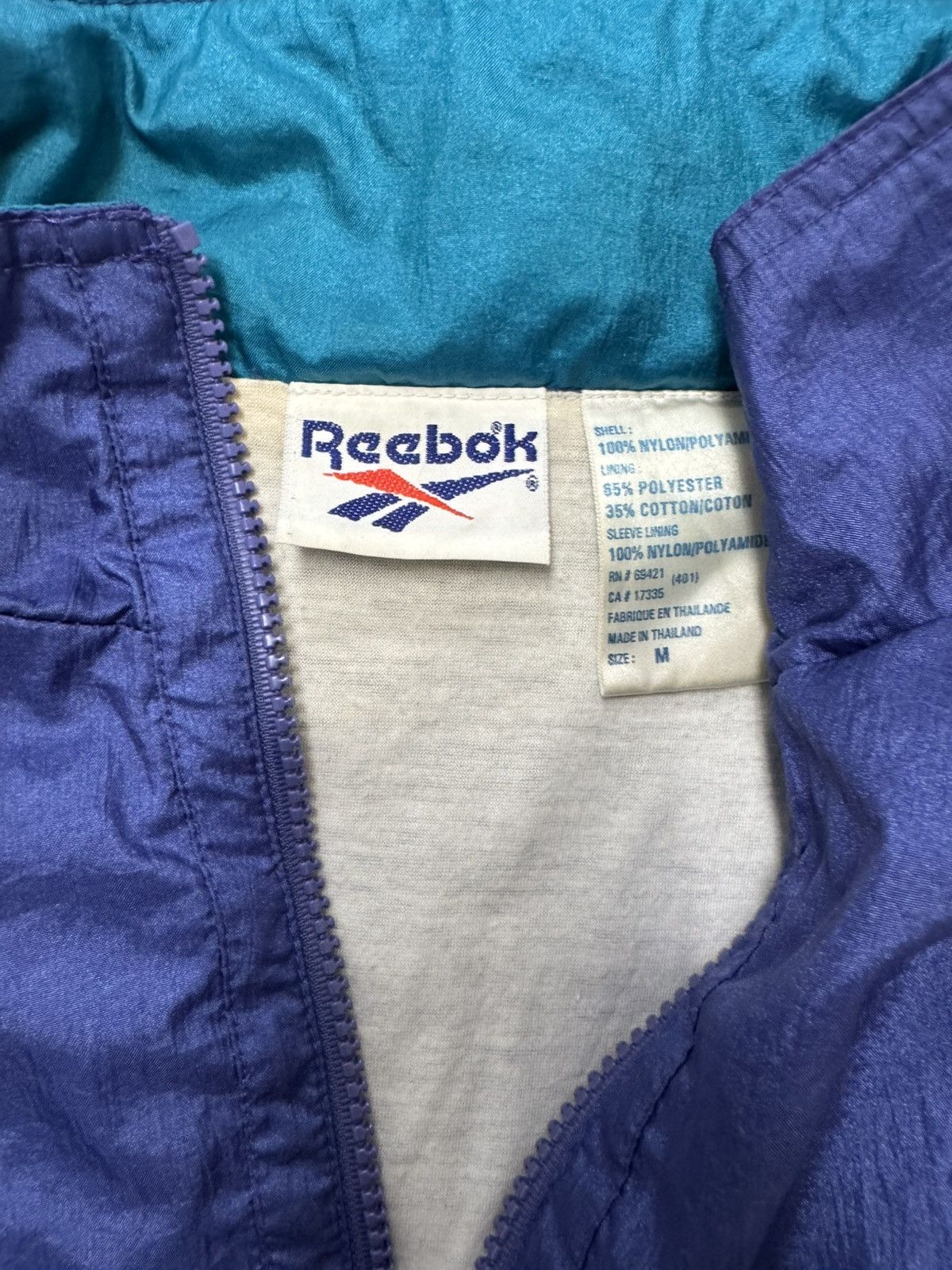 Reebok × Vintage Vintage Reebok Windbreaker Jacket size M Size M / US 6-8 / IT 42-44 - 2 Thumbnail