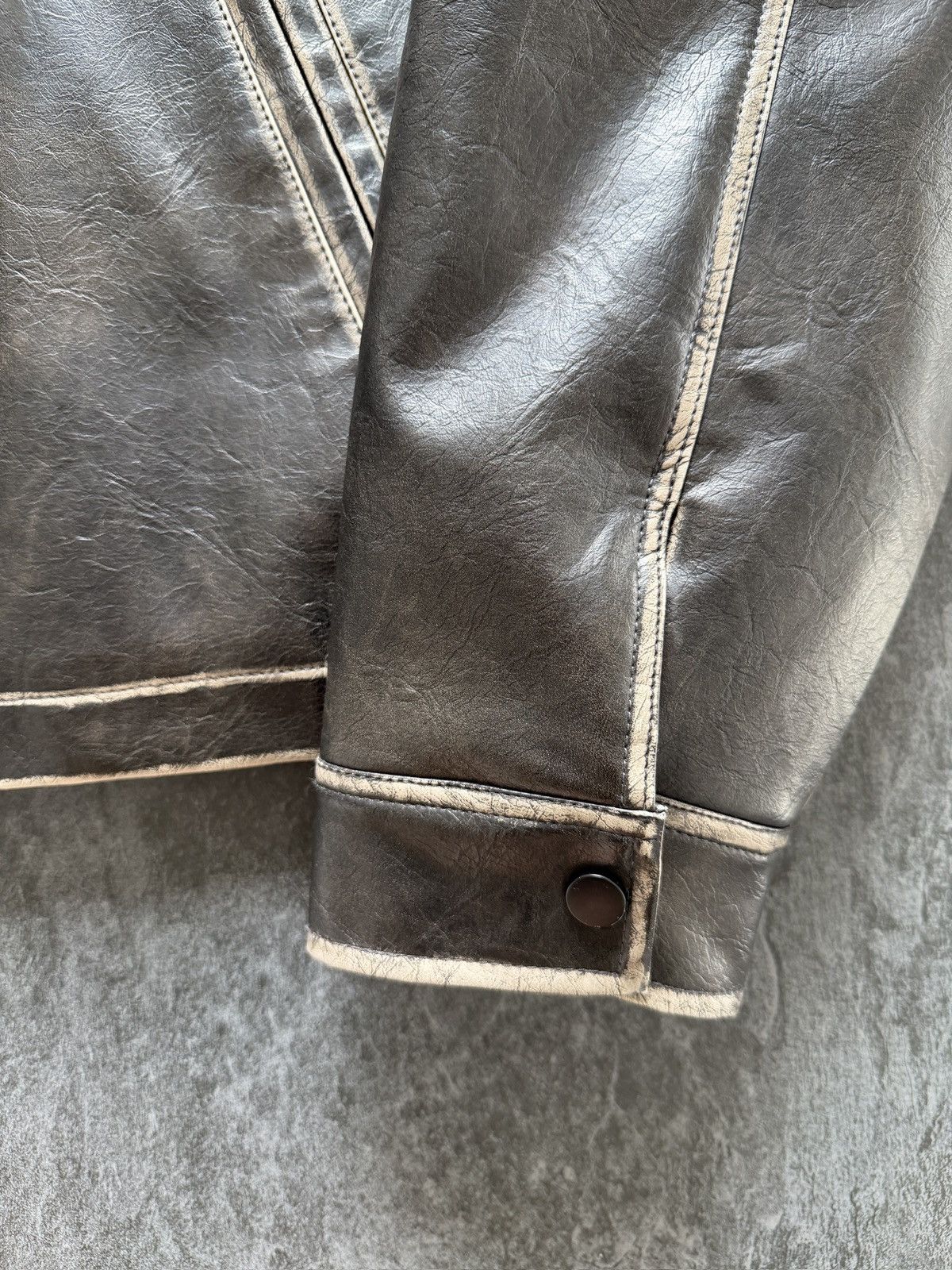 La Fam Amsterdam La Fam leatherjacket XL Size US XL / EU 56 / 4 - 4 Thumbnail