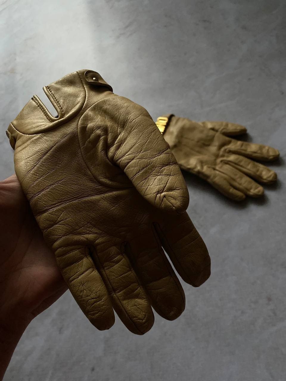 Moschino × Vintage Vintage Moshhino Luxury Leather Gloves Size ONE SIZE - 4 Thumbnail