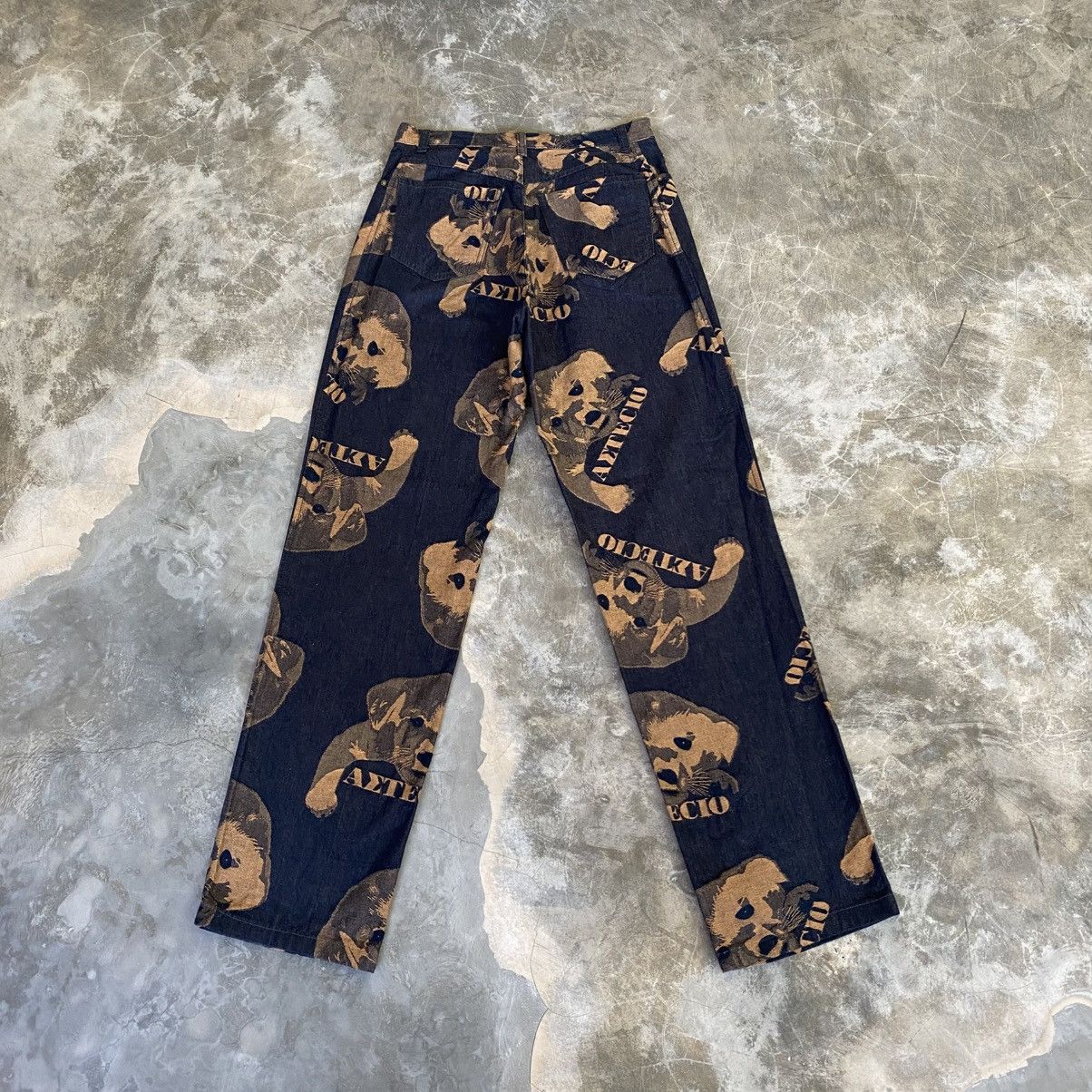 Hysteric Glamour 2000s Aetecio Pants Dog Printed Junya Watanabe Style Pants Size US 26 / EU 42 - 5 Thumbnail
