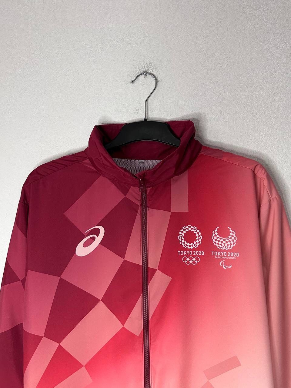 Asics Asics Tokyo 2020 Olympic Official Track Jacket Windbreaker Size US XL / EU 56 / 4 - 3 Thumbnail