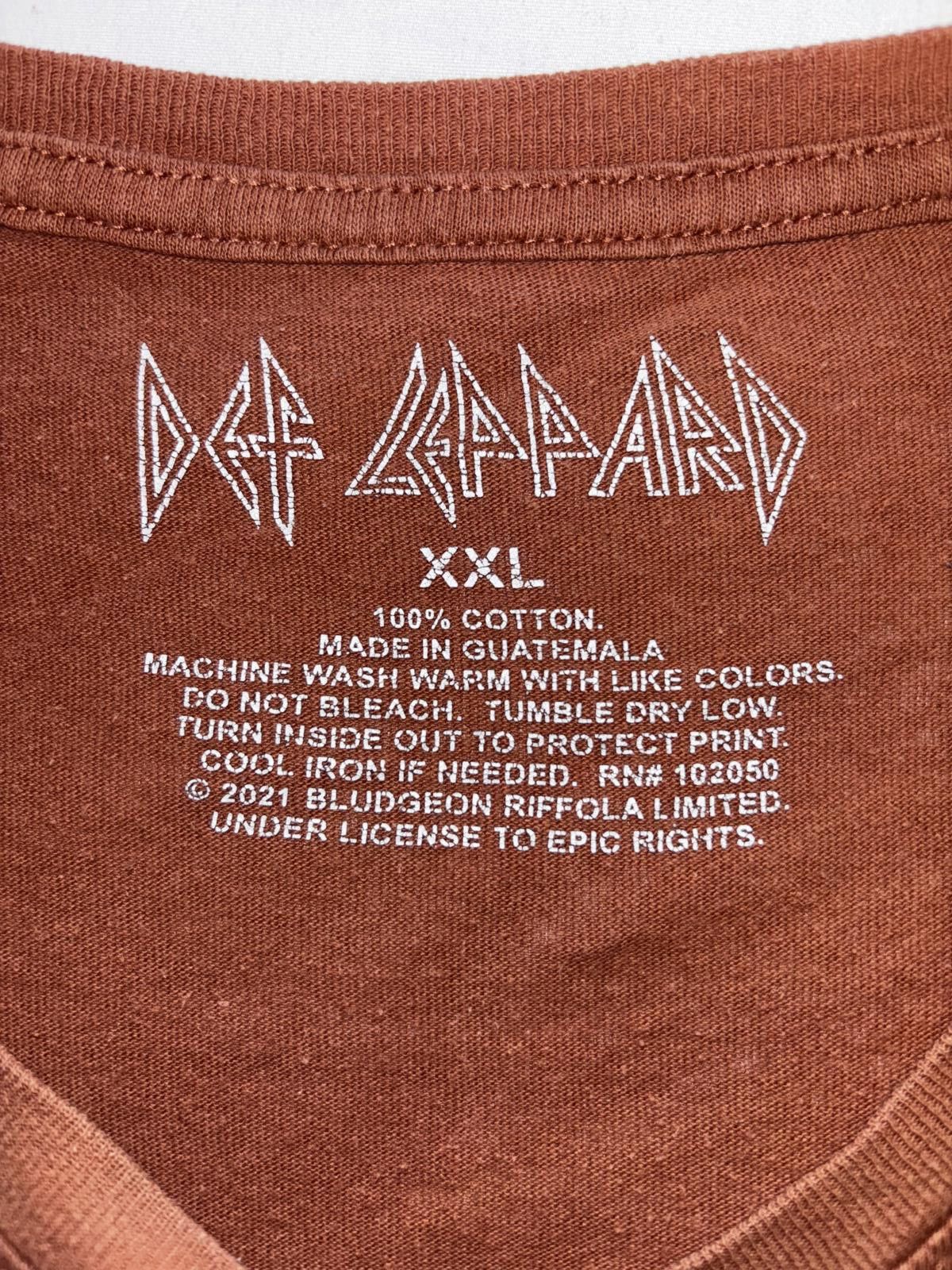 Def Leppard Vintage Def Leppard Vintage Graphic Tee - XXL Size XXL / US 16-18 / IT 52-54 - 3 Thumbnail