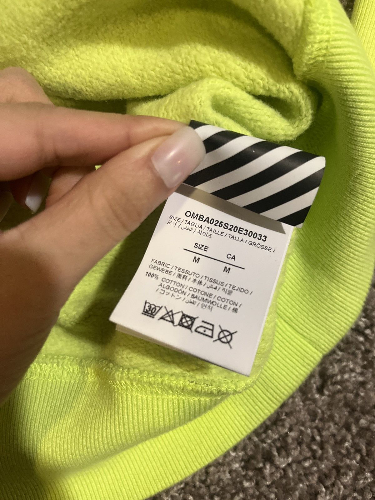 Off-White Off-white - Virgil Abloh “Pattern” Size US M / EU 48-50 / 2 - 5 Thumbnail