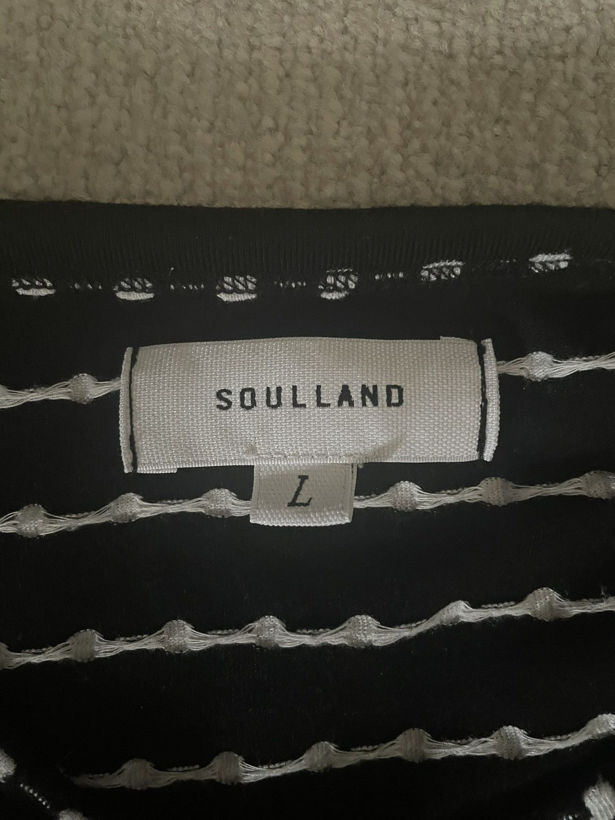 Soulland Soulland Long Sleeve T-Shirt Size US M / EU 48-50 / 2 - 3 Thumbnail