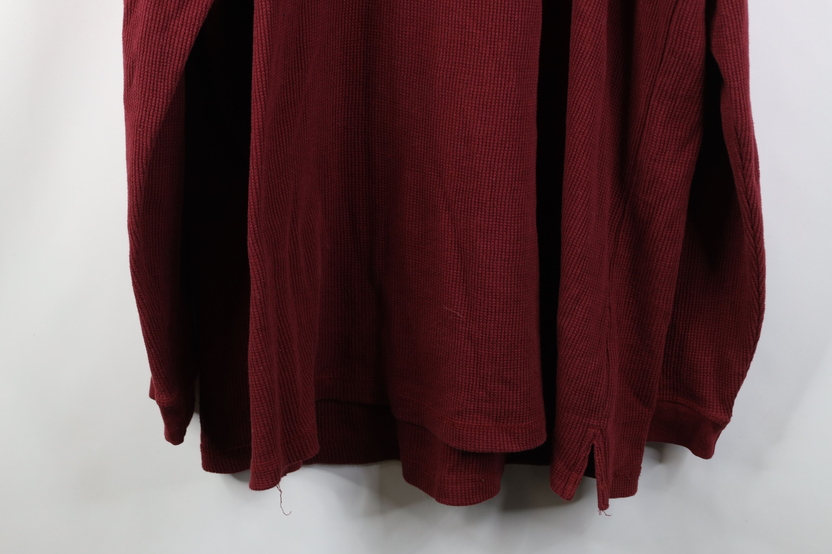 Vintage Vintage 90s Streetwear Knit Long Sleeve Henley T-Shirt Size US XXL / EU 58 / 5 - 12 Thumbnail