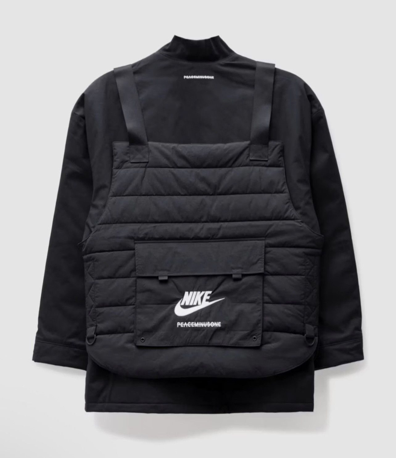Nike × peaceminusone Nike x Peaceminusone G-Dragon 2+1 Vest Kimono Jacket Black Size US M / EU 48-50 / 2 - 3 Thumbnail
