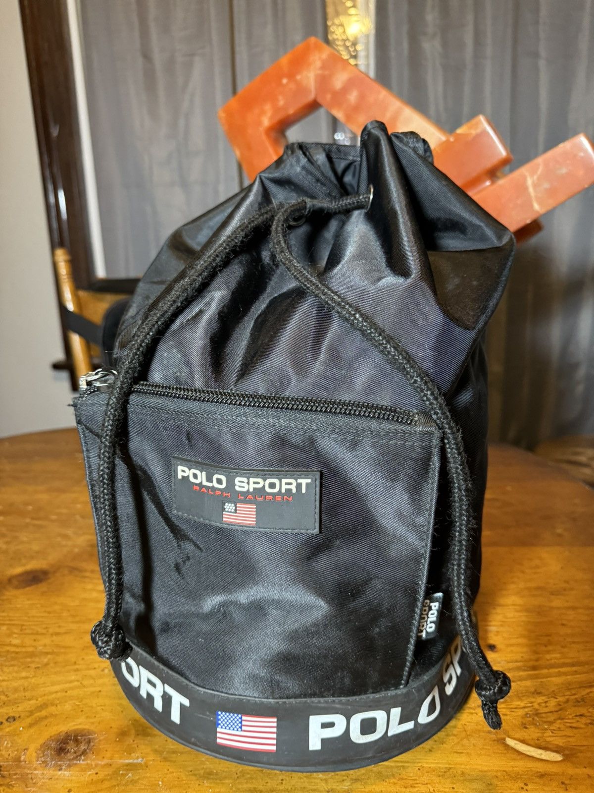Polo Ralph Lauren × Vintage Vtg POLO SPORT RALPH LAUREN Duffle Bucket Bag Size ONE SIZE - 2 Thumbnail