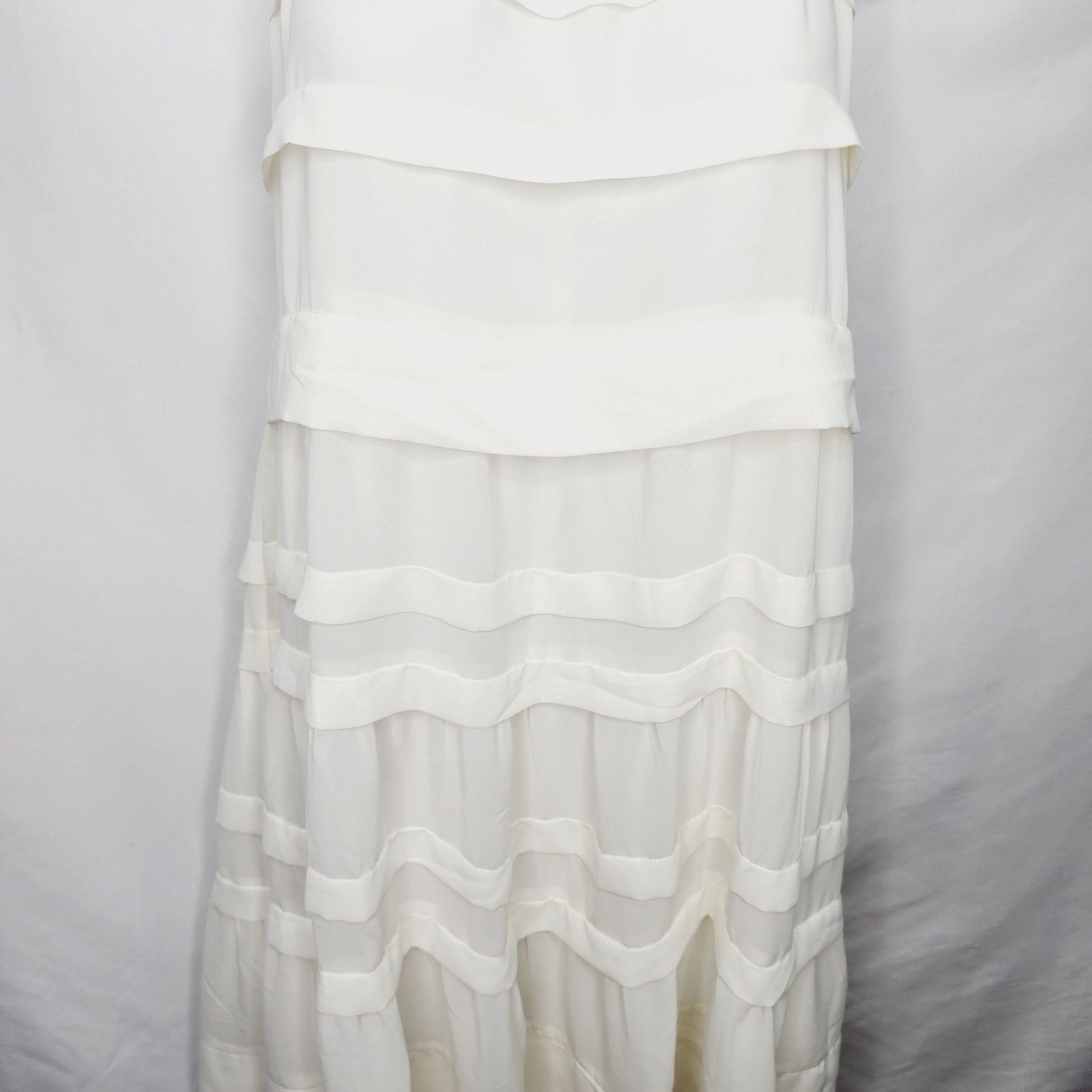 Other H&M Conscious Collection White Dress Boho Cottagecore Size M / US 6-8 / IT 42-44 - 7 Thumbnail