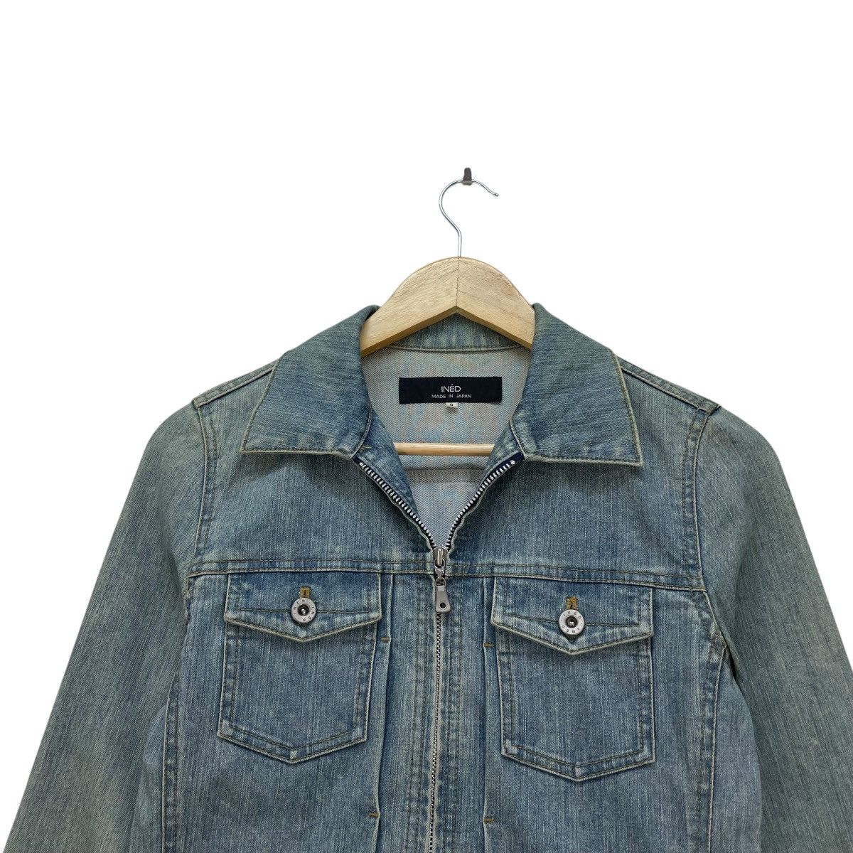 Yohji Yamamoto 💥Vintage Ined Denim Made In Japan Size M / US 6-8 / IT 42-44 - 3 Thumbnail