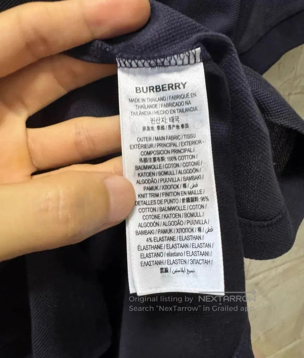 Burberry Burberry Piqué Polo Shirt. Size US S / EU 44-46 / 1 - 5 Thumbnail
