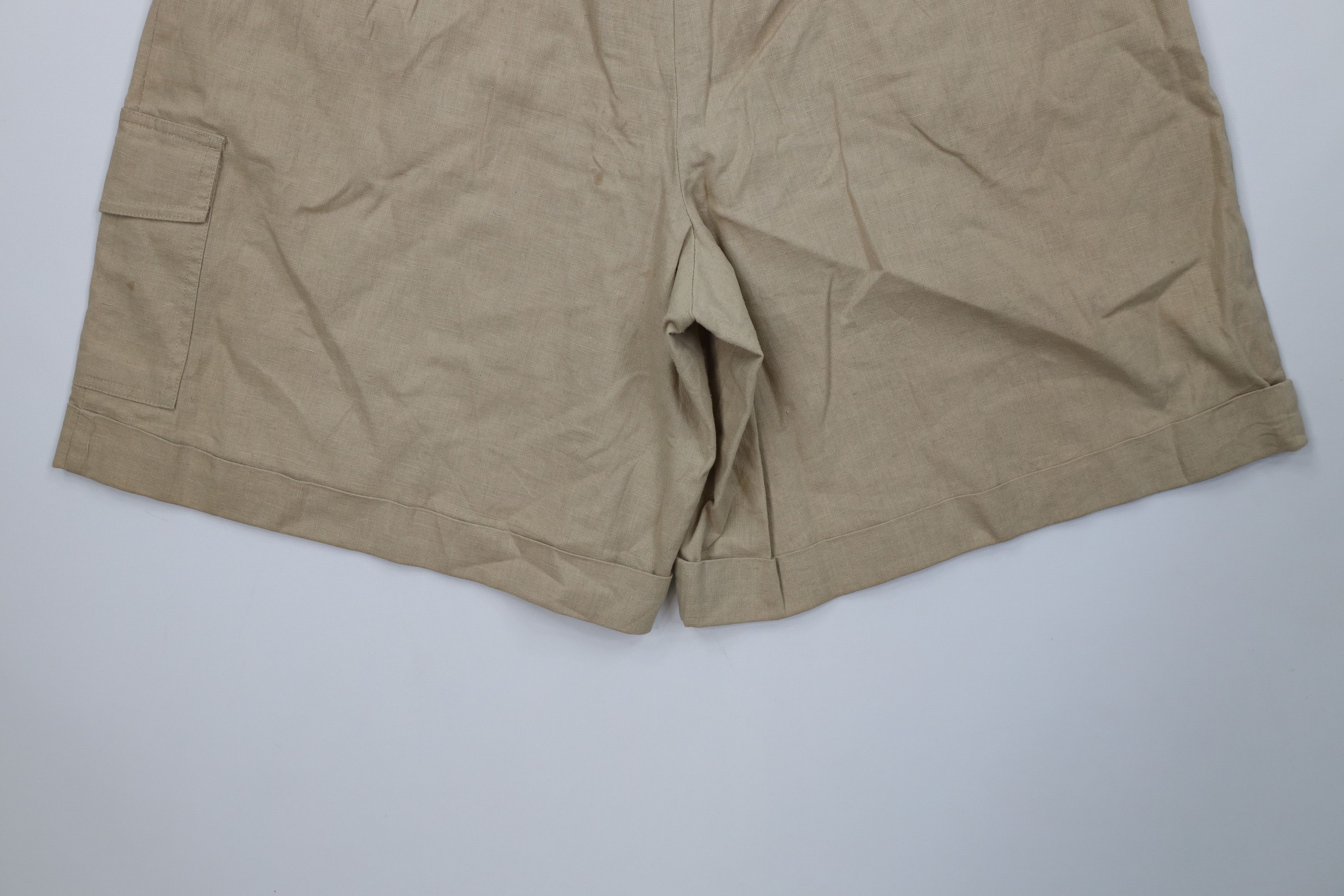 Vintage Vintage 90s Streetwear Blend Gurkha Bermuda Safari Shorts Size 34" / US 12 / IT 48 - 12 Thumbnail