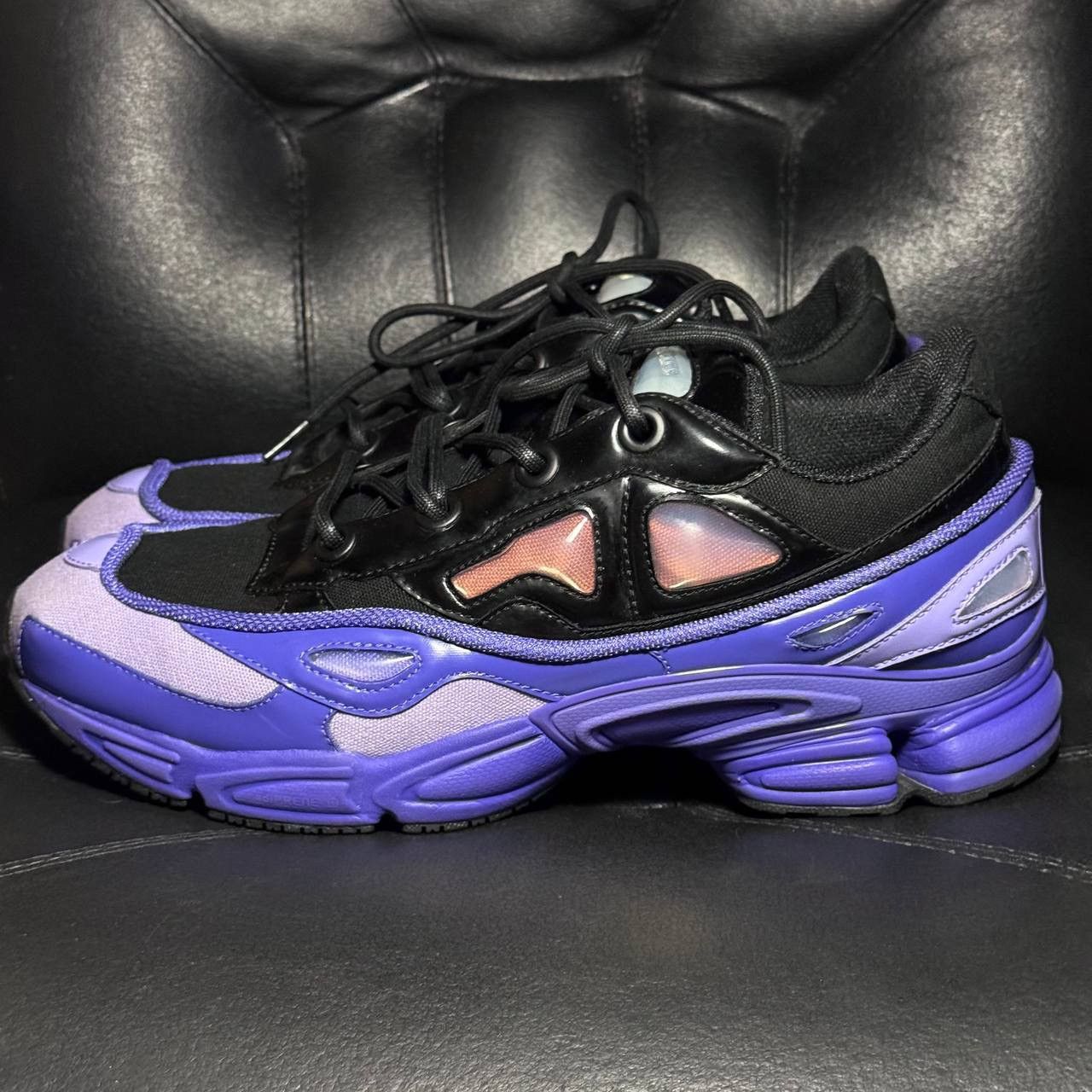 Adidas × Raf Simons 11us Adidas Raf Simons Ozweego Purple Sneakers Size US 11 / EU 44 - 3 Thumbnail