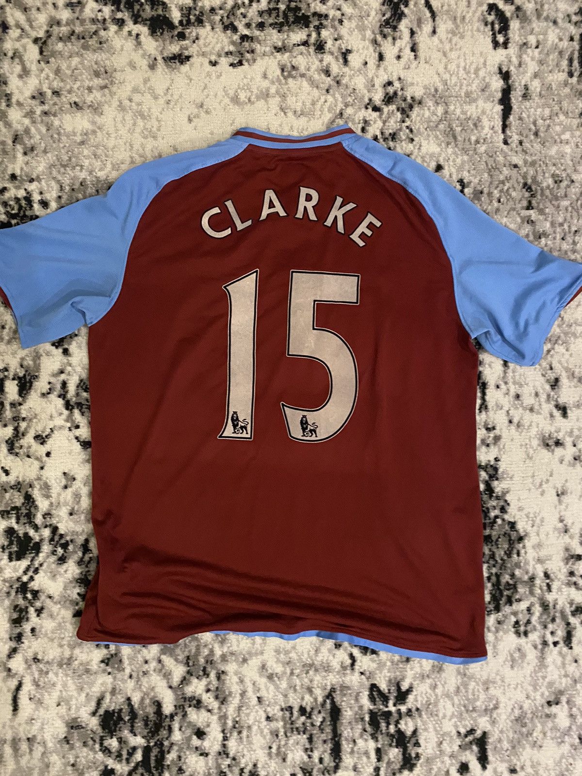 Nike × Vintage Vintage Nike West Ham Jersey Clarke Home Kit Size US XL / EU 56 / 4 - 5 Thumbnail