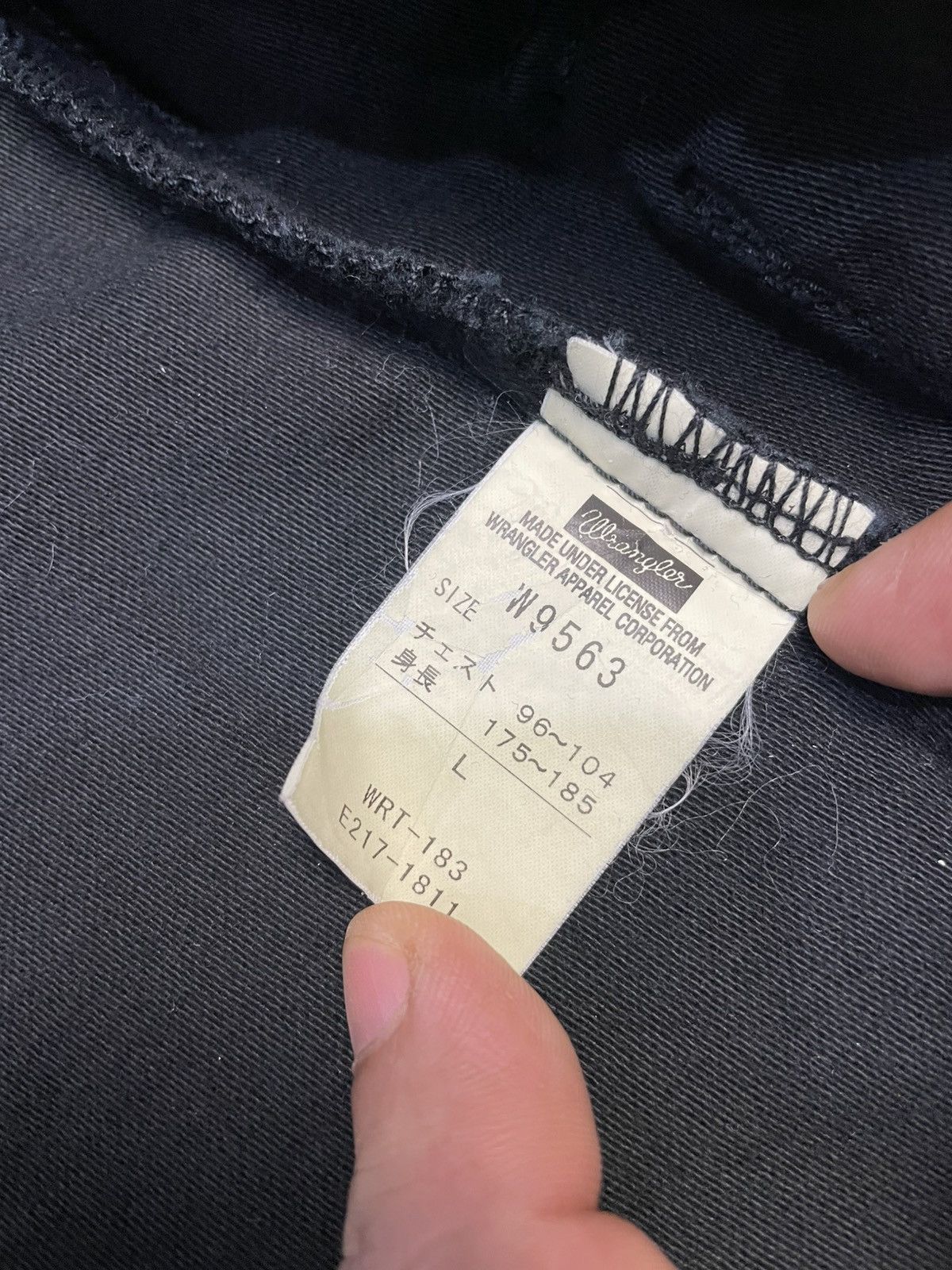 Wrangler WRANGLER Wrange Coat Four Pocket Chore Jacket Size US L / EU 52-54 / 3 - 6 Thumbnail