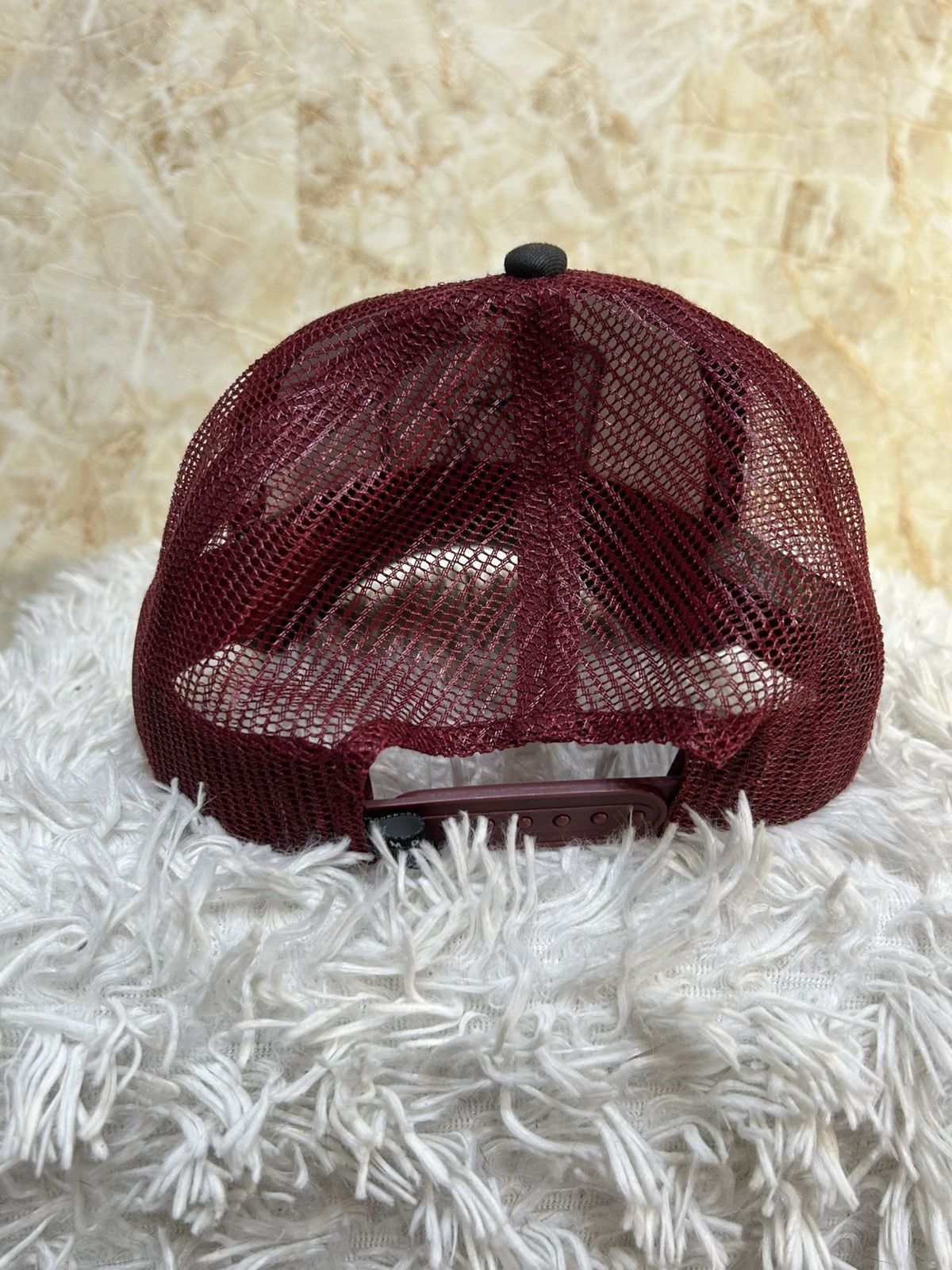 The Rolling Stones Rolling Stones Logo Amplified Sample Trucker Hat Rock Merch Size ONE SIZE - 5 Thumbnail