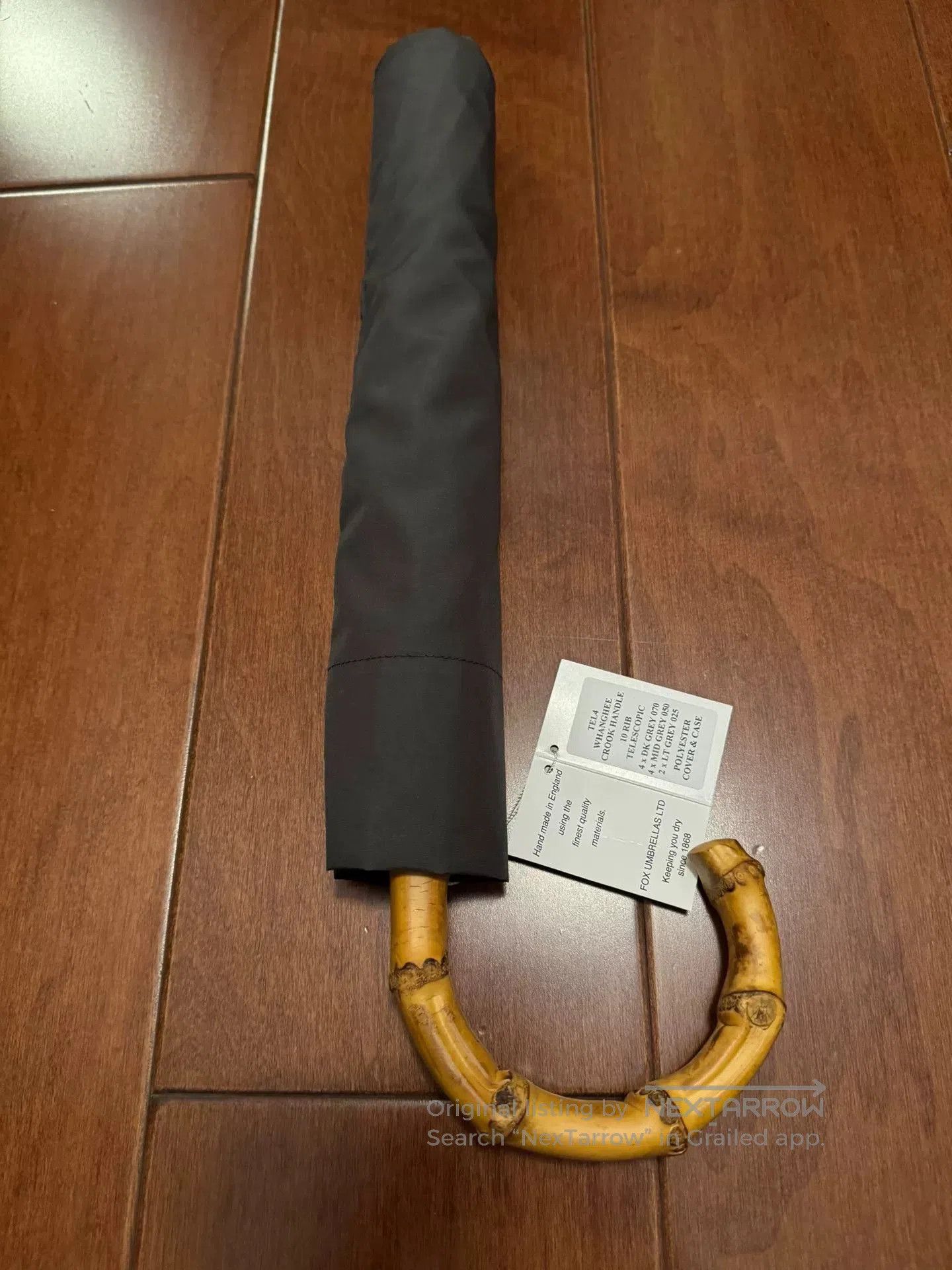 Fox Brothers Fox Umbrellas Folding Gray Gradient. Size ONE SIZE - 2 Thumbnail