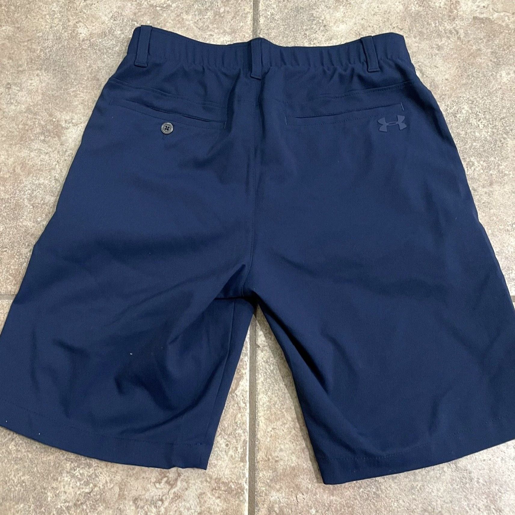 Under Armour VINTAGE Under Armour Golf Shorts Mens Size 30 Blue Performance HeatGear Chino Size US 30 / EU 46 - 5 Thumbnail