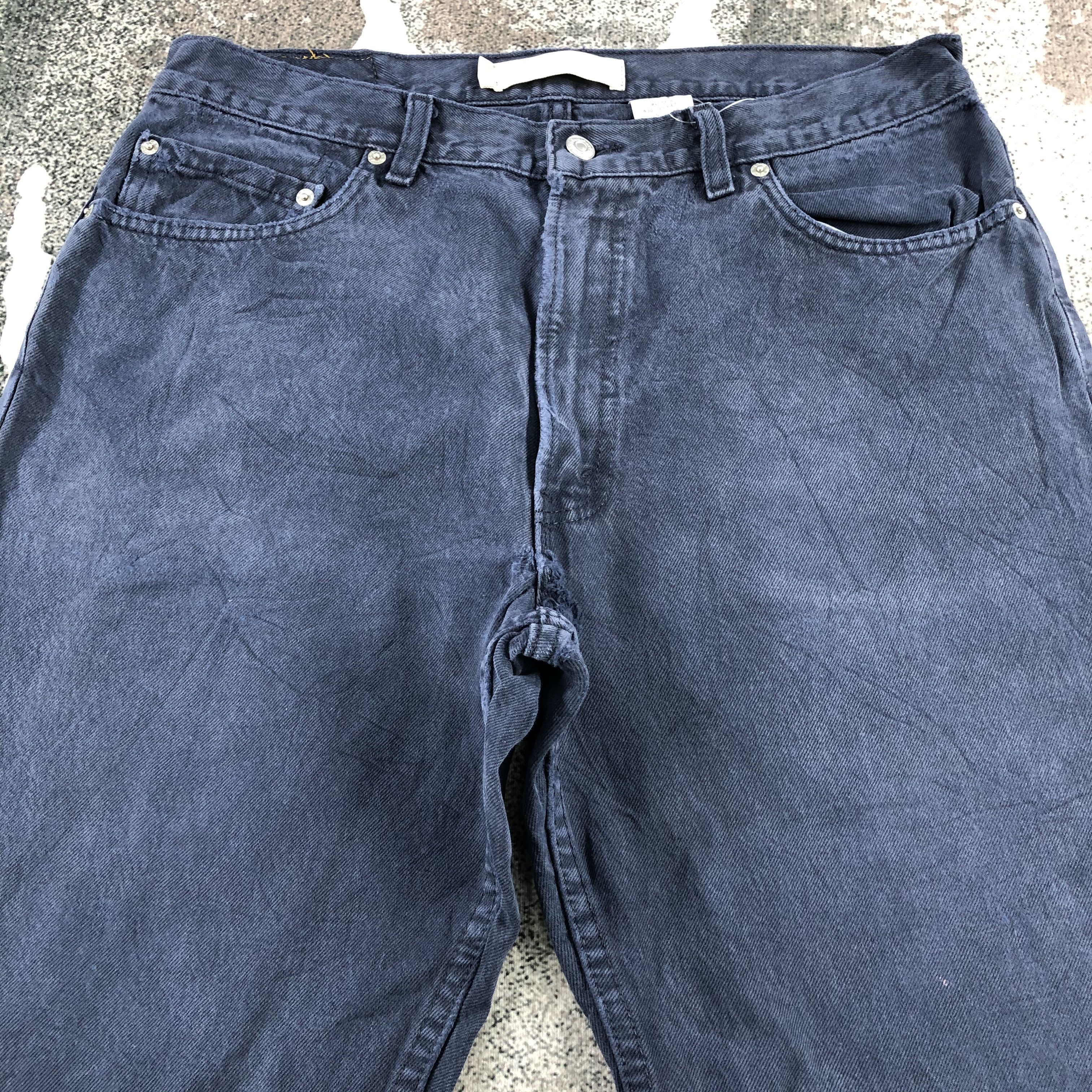 Levi's Vintage Levi's 505 Jeans Faded Blue Denim KJ951 Size US 35 - 3 Thumbnail