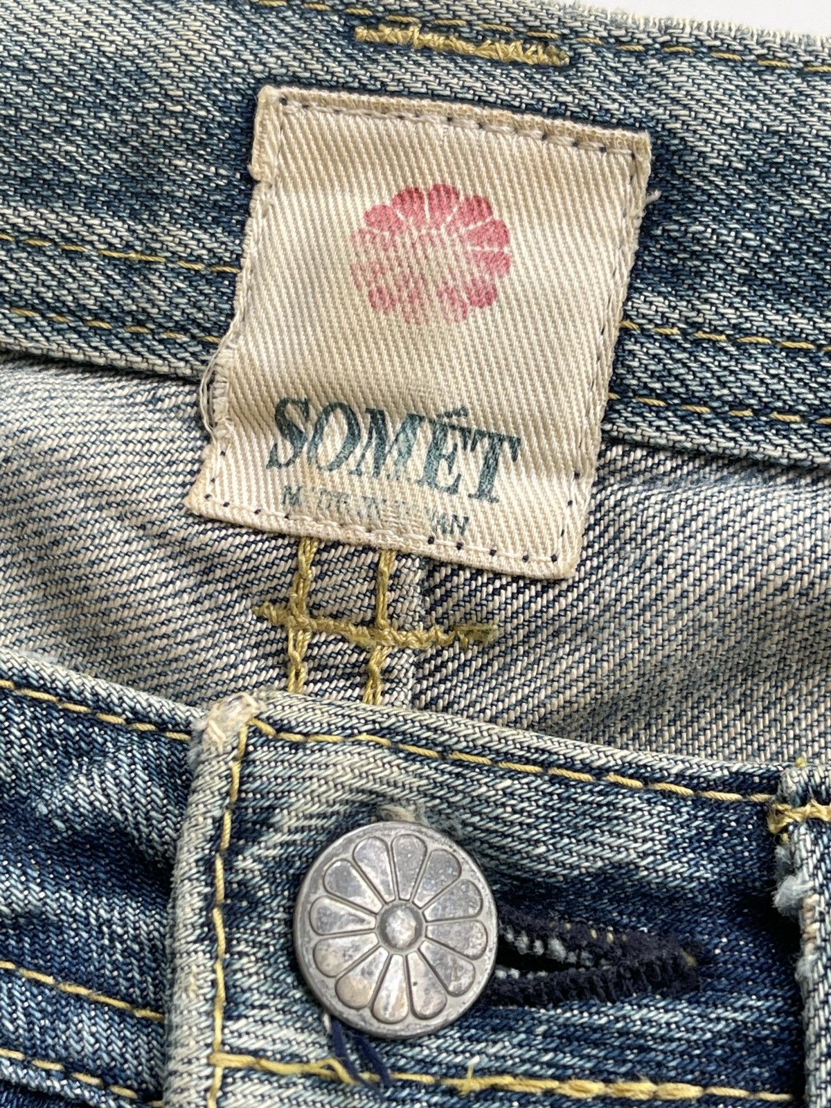 SOMET Somet Distressed Denim Japan Size US 28 / EU 44 - 13 Thumbnail
