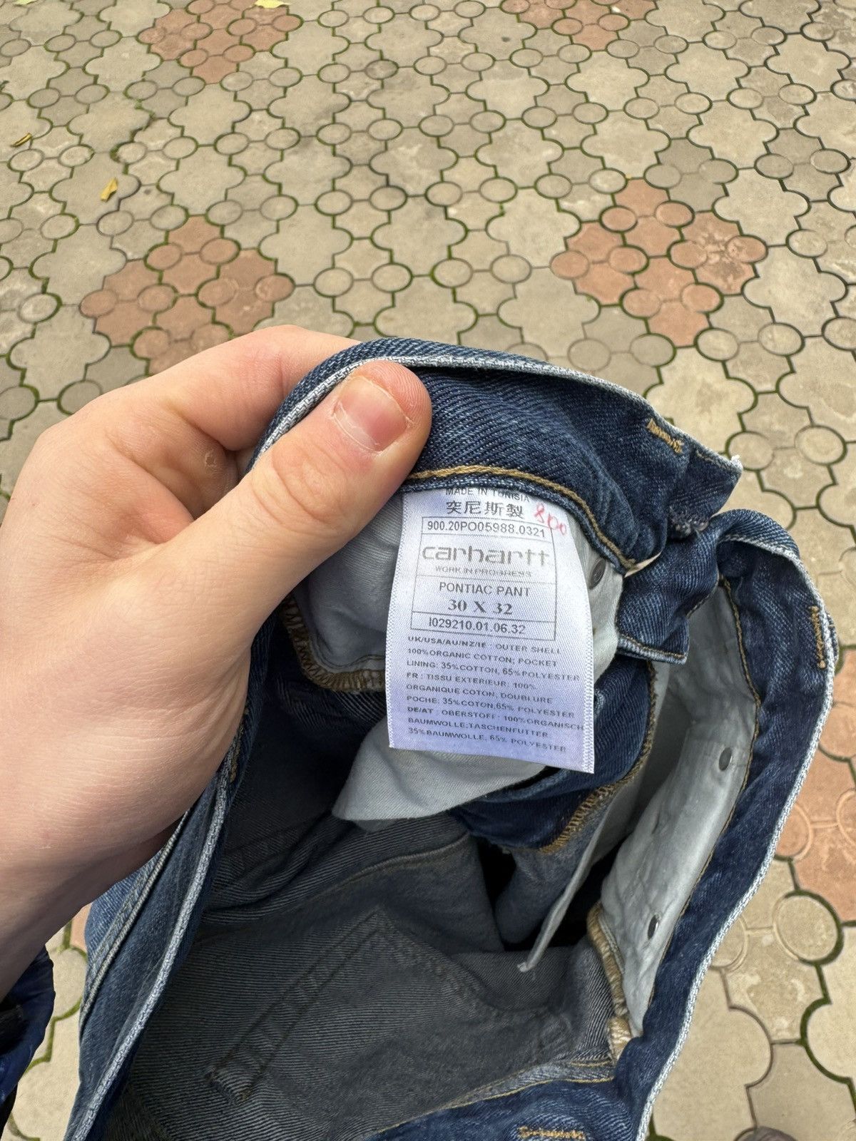 Carhartt Wip Carhartt Wip Pontiac Pant 30x32 Workwear Y2K Size US 32 / EU 48 - 6 Thumbnail