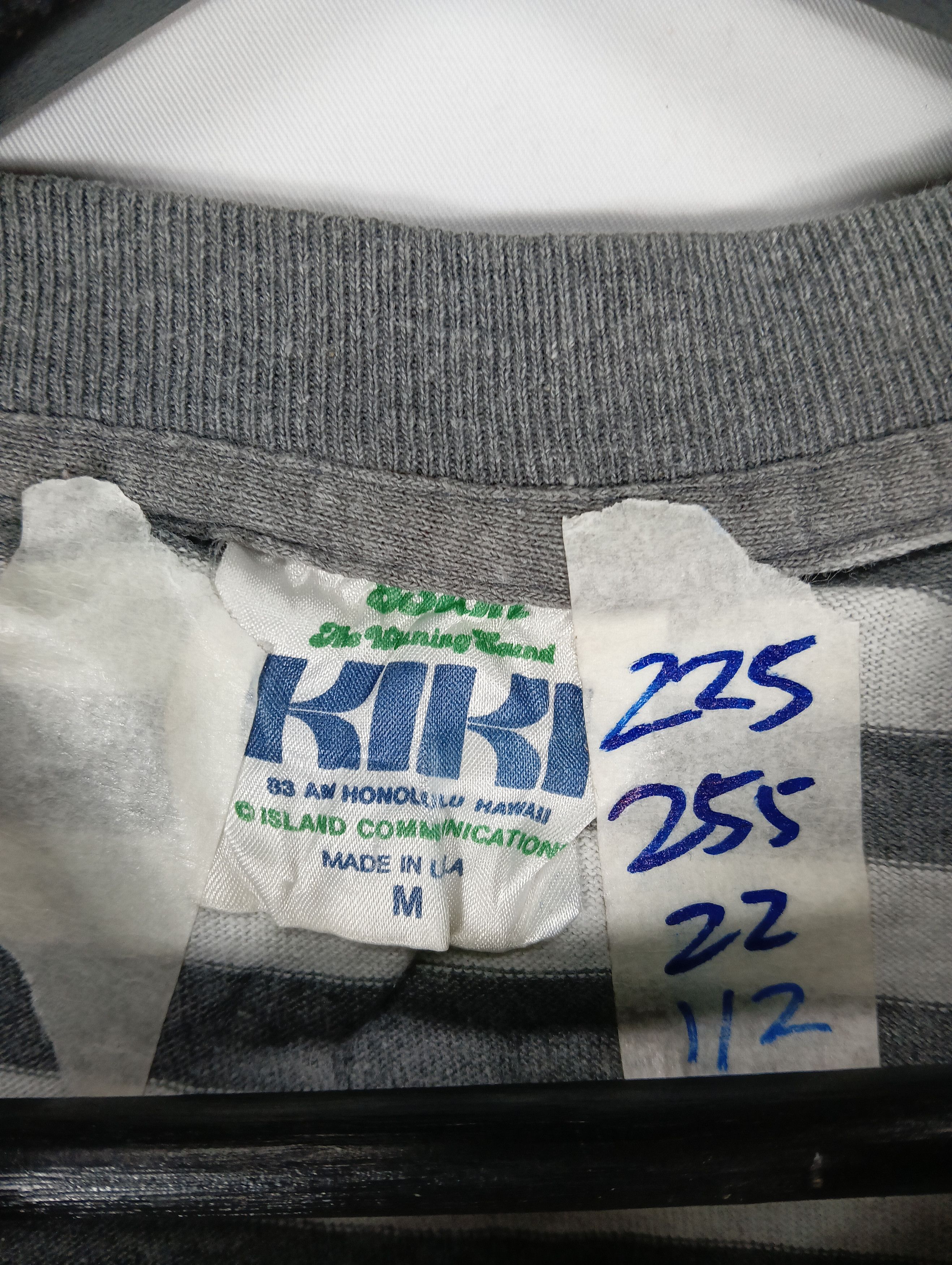 Vintage KIKI HAWAIIAN HONOLULU STIPE PRISON STYLETEE Size US L / EU 52-54 / 3 - 3 Thumbnail