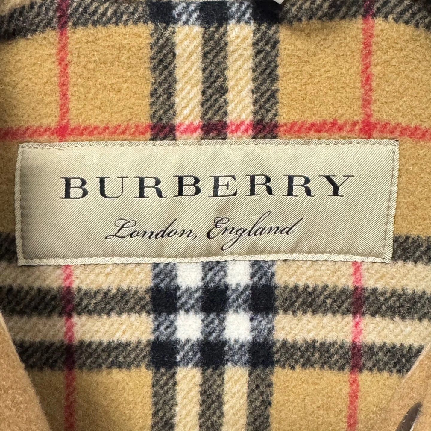 Burberry Burberry Nova Check Wool Duffle Coat UK4 99% New Size XS / US 0-2 / IT 36-38 - 5 Thumbnail
