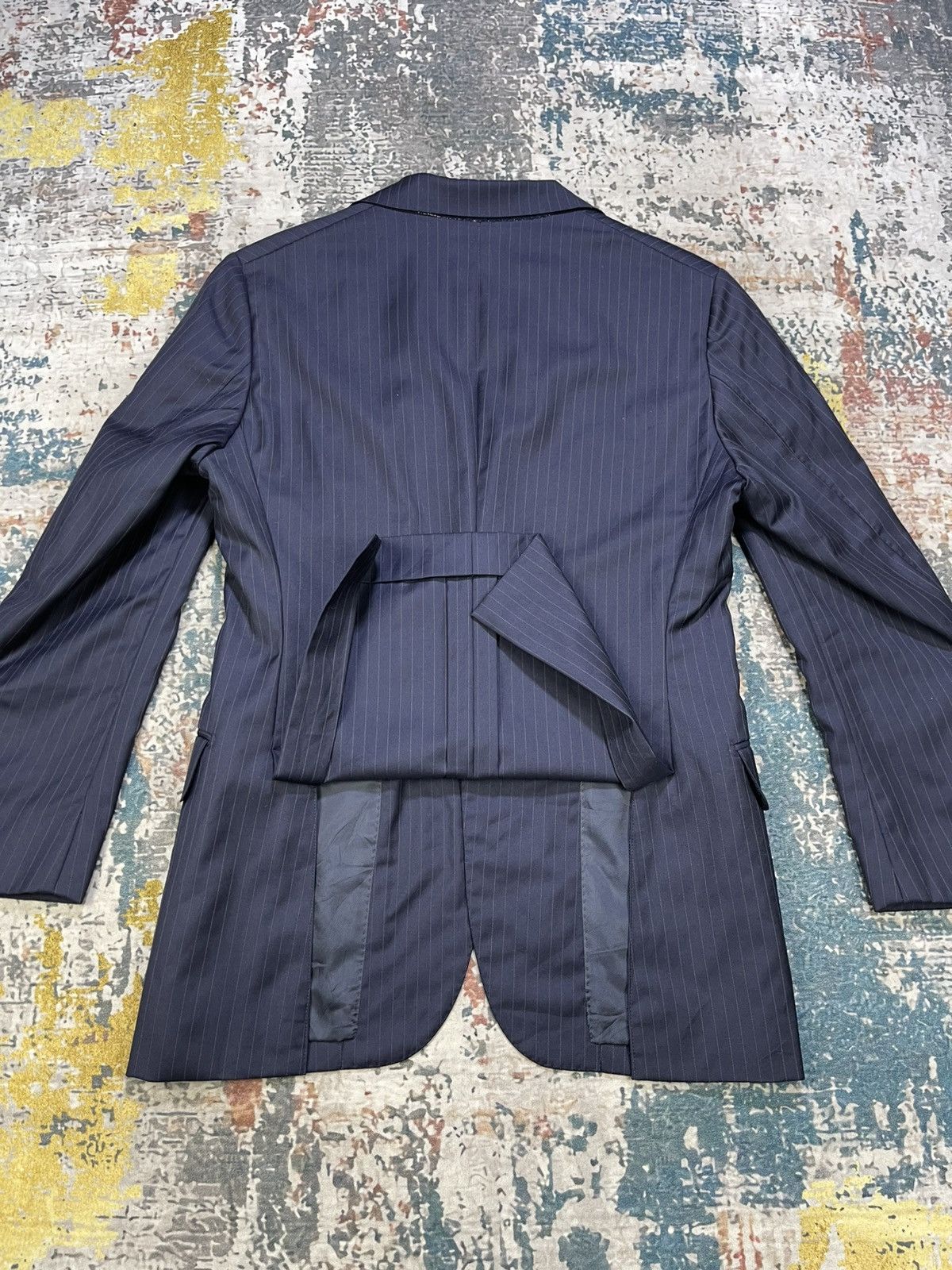 Loro Piana SHIPS x Loro Piana Pinstripes Double Slit Blazers Size US S / EU 44-46 / 1 - 7 Thumbnail