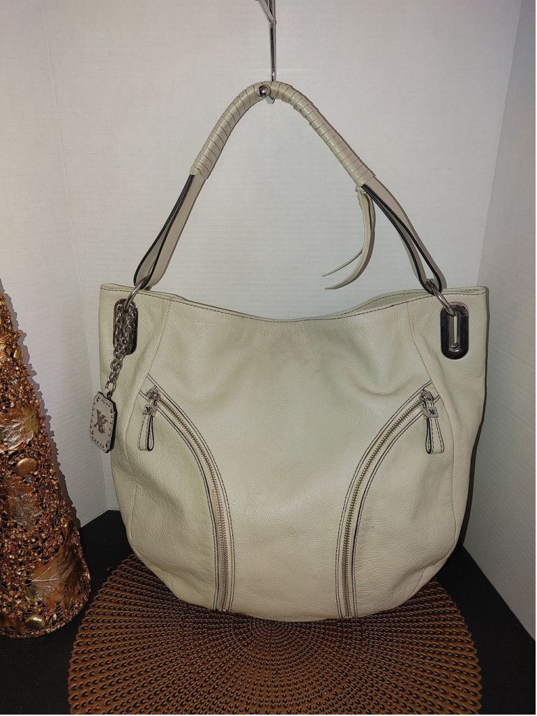 Max Mara MAXX NY Leather Studded Hobo Bag Size ONE SIZE - 2 Thumbnail