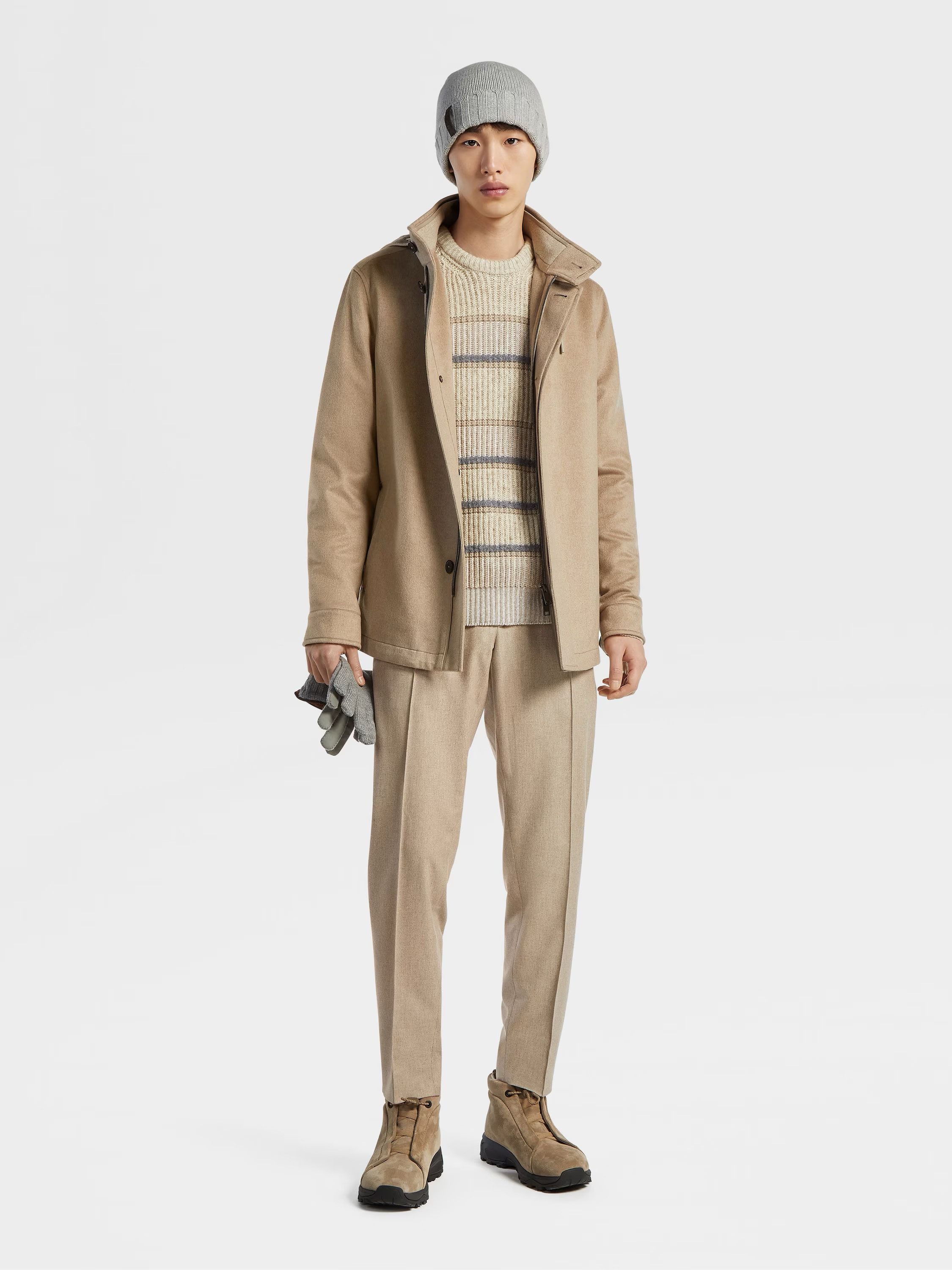 Ermenegildo Zegna UCI20A6-TT18-139 14MILMIL14 Wool Blend Joggers Size US 34 / EU 50 - 6 Thumbnail