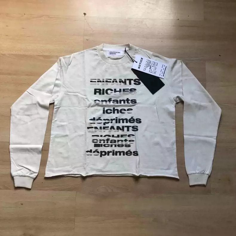Enfants Riches Deprimes enfants riches deprimesSlogan long sleeve Size US M / EU 48-50 / 2 - 1 Thumbnail