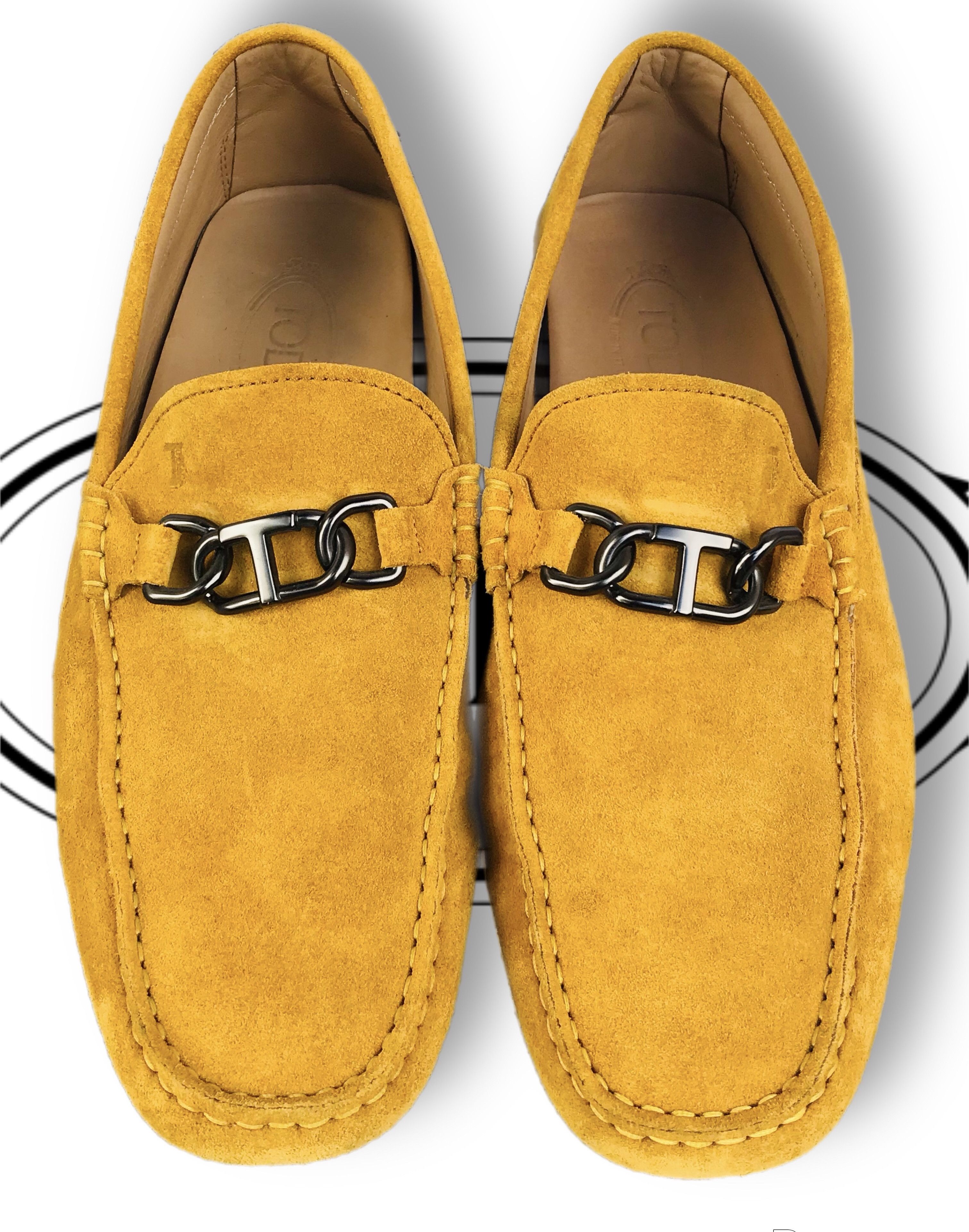 Tod's Tod's Gommino Men's Driving Shoes Loafers Suede Slip On Size US 10.5 / EU 43-44 - 5 Thumbnail