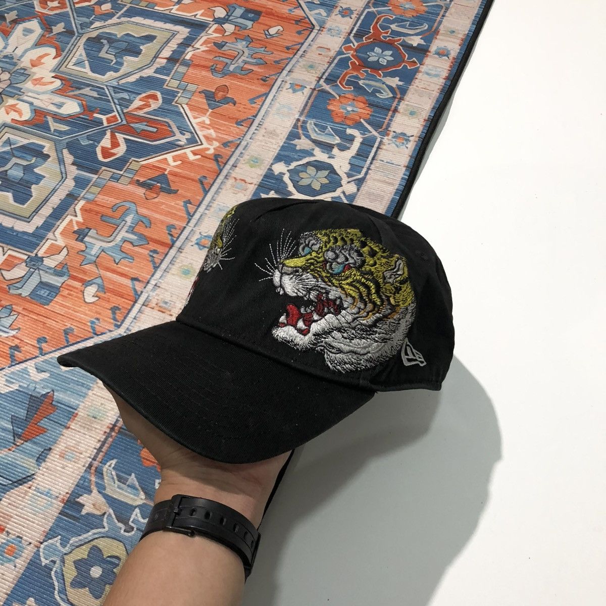 New Era Vintage New Era Tattoo Pack E-Frame Baseball Cap Black Size ONE SIZE - 3 Thumbnail