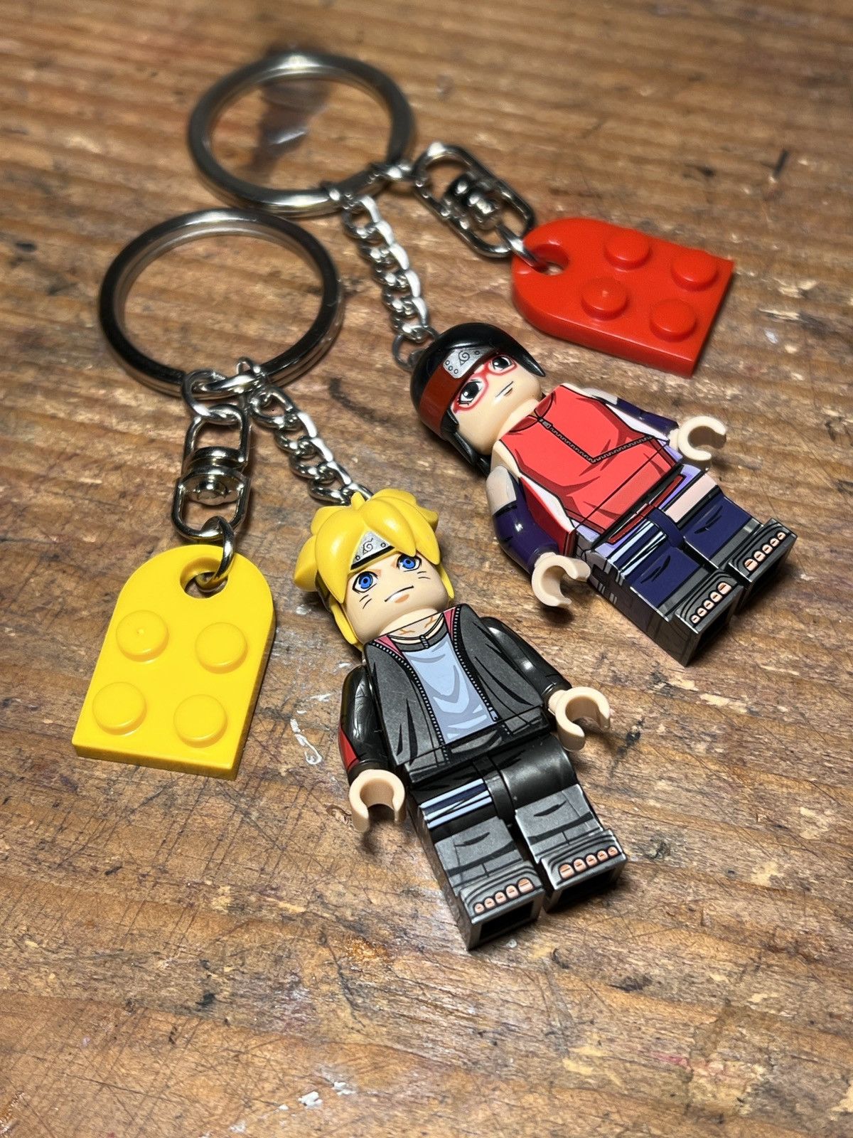 Anime naruto boruto sarada minifigure anime matching keychain Size ONE SIZE - 4 Thumbnail