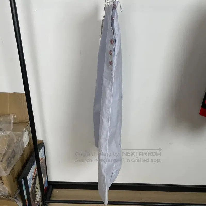 Chanel Chanel Summer Light Blue Cotton Casual Pants . Size 27" / US 4 / IT 40 - 3 Thumbnail