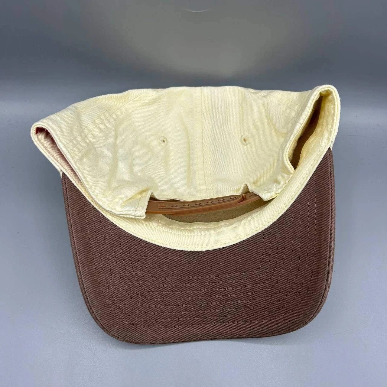 American Needle Vintage Paris Hat Men Brown Snap Back Cap Cotton New Size ONE SIZE - 8 Thumbnail
