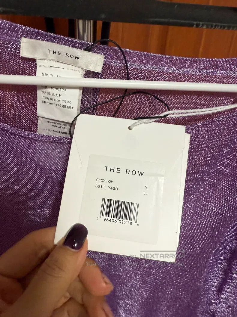 The Row The row Metallic fiber knit top Size S / US 4 / IT 40 - 4 Thumbnail