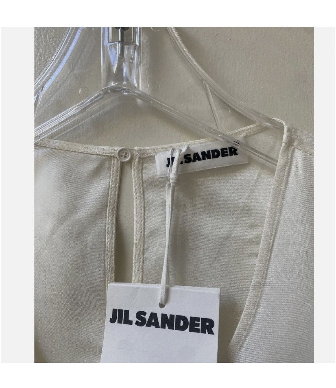 Jil Sander Ostritch Feather Rare Runway Piece Viscose Tunic Mini Dress Size S / US 4 / IT 40 - 2 Thumbnail