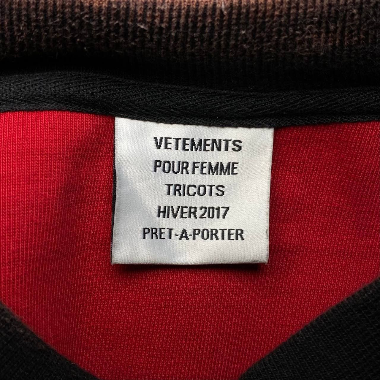 Vetements Vetements Oversize Long Sleeve Size US XS / EU 42 / 0 - 5 Thumbnail