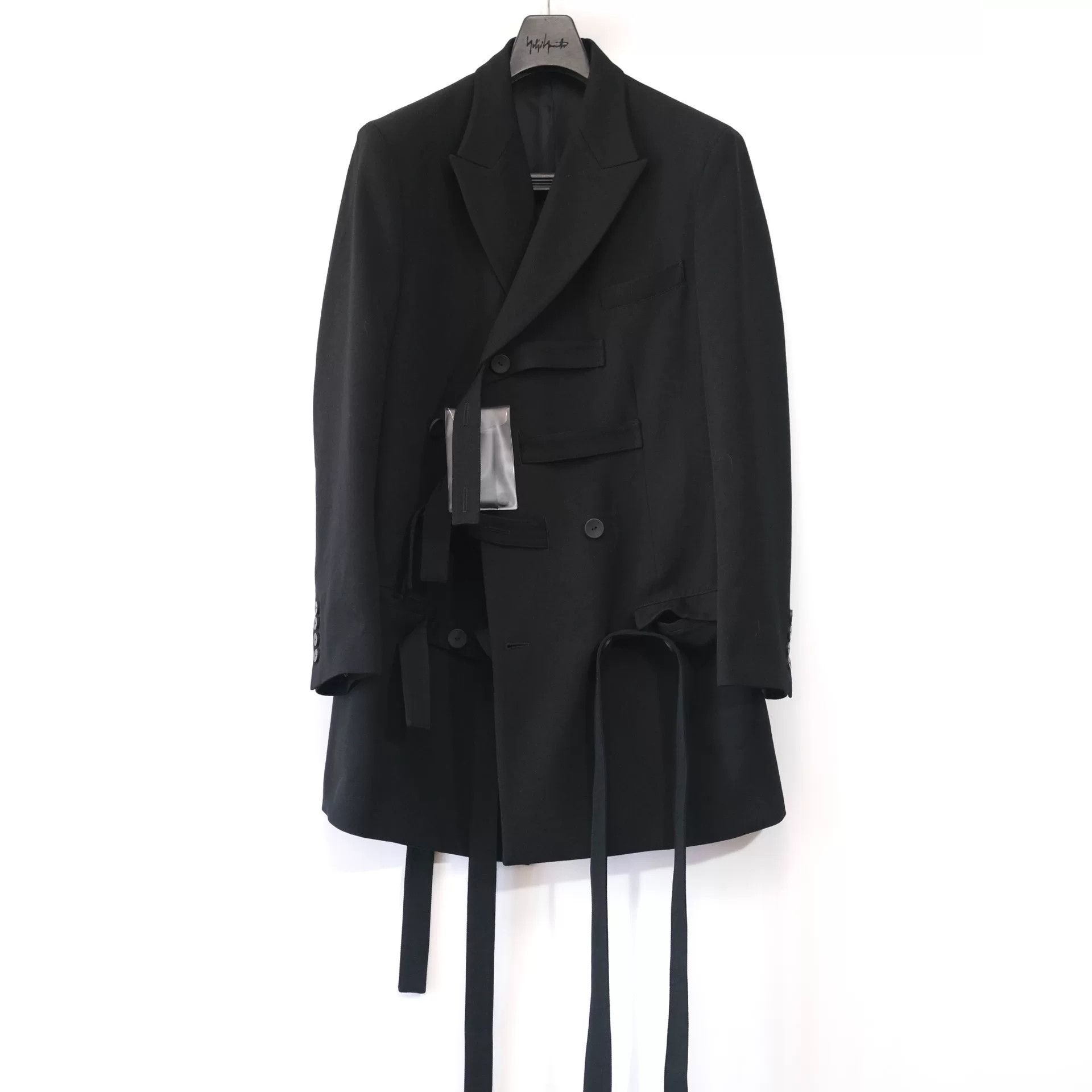 Yohji Yamamoto Yohji Yamamoto Rual Tie Jacket Size US M / EU 48-50 / 2 - 1 Thumbnail
