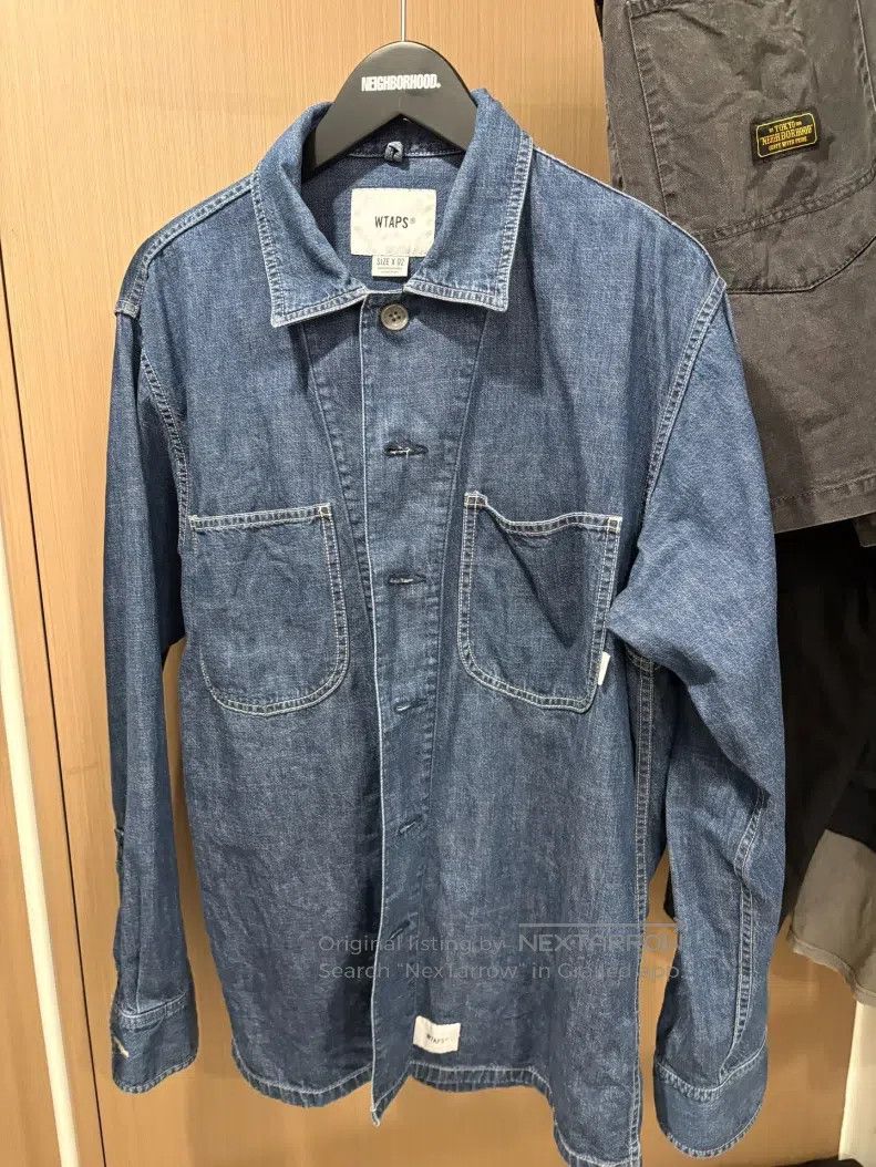 Wtaps Wtaps Denim Long Sleeve Shirt Size US M / EU 48-50 / 2 - 1 Thumbnail