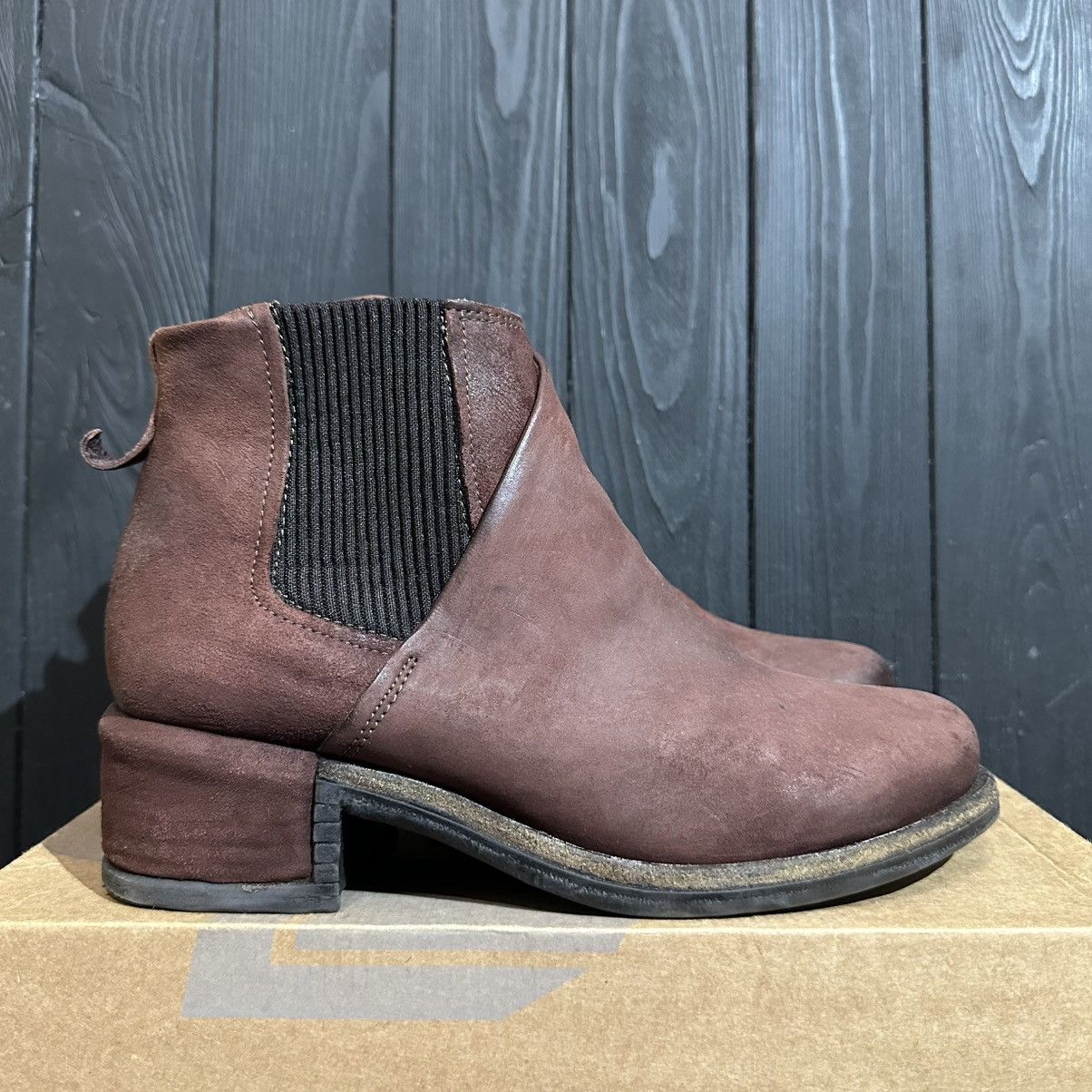 A.S.98 A.S 98 Airsteps Women’s Leather Boots Sz 39 Rick Owens Style Size US 9 / IT 39 - 1 Thumbnail