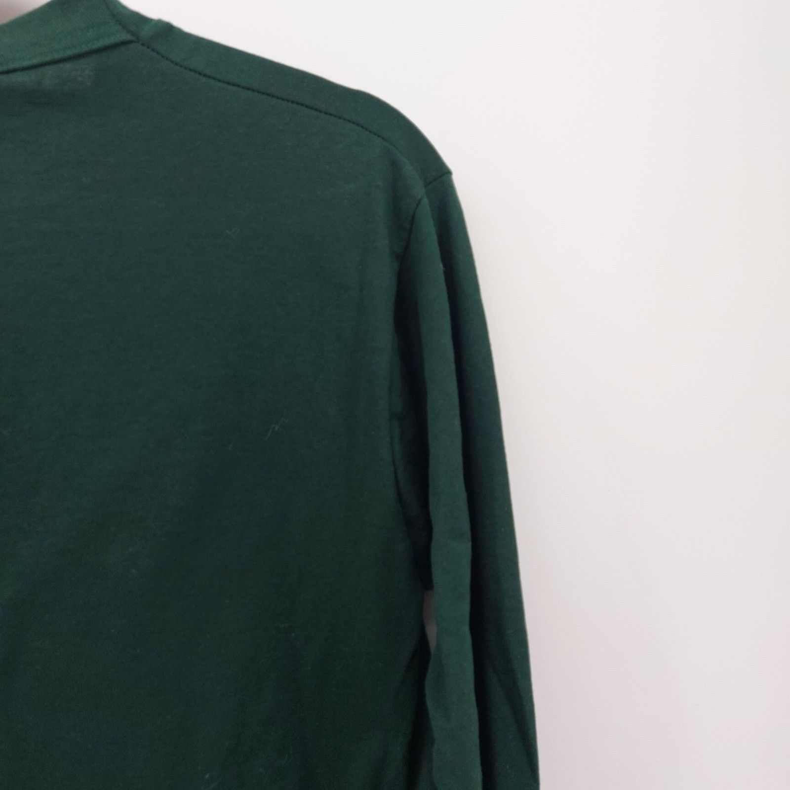 Fruit Of The Loom Ugly Christmas Long Sleeve Top Teddy Bears Hunter Green Sz M Size M / US 6-8 / IT 42-44 - 8 Thumbnail