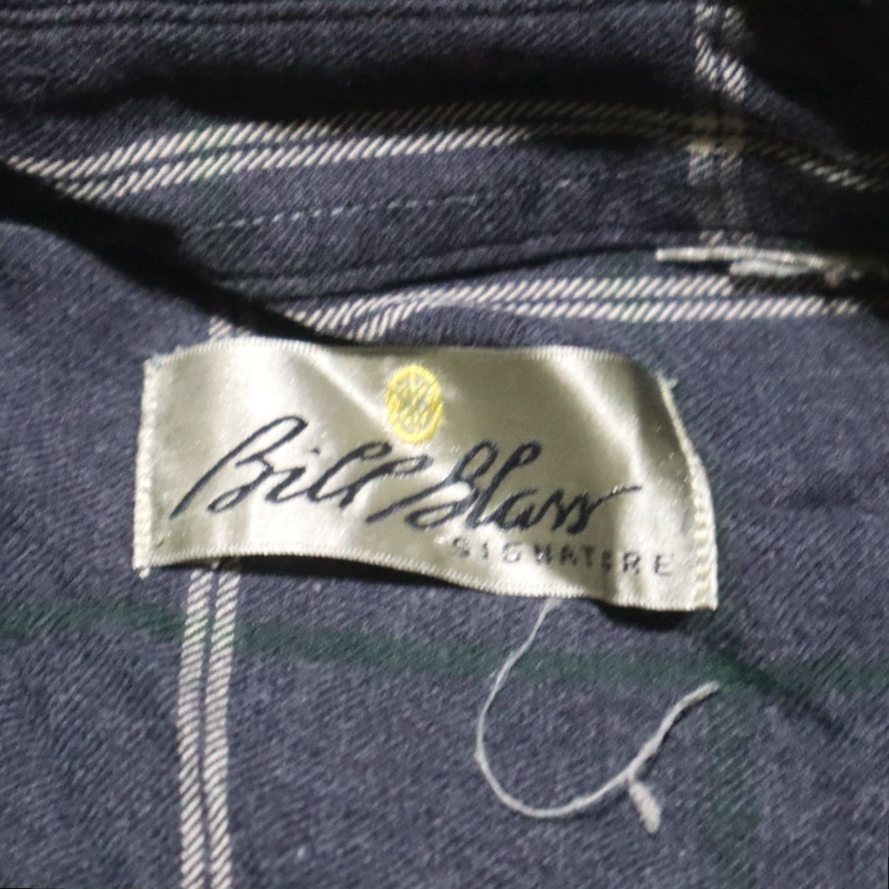 Bill Blass Bill Blass Blue Plaid Button-Up Shirt XL Mens Size US XL / EU 56 / 4 - 3 Thumbnail