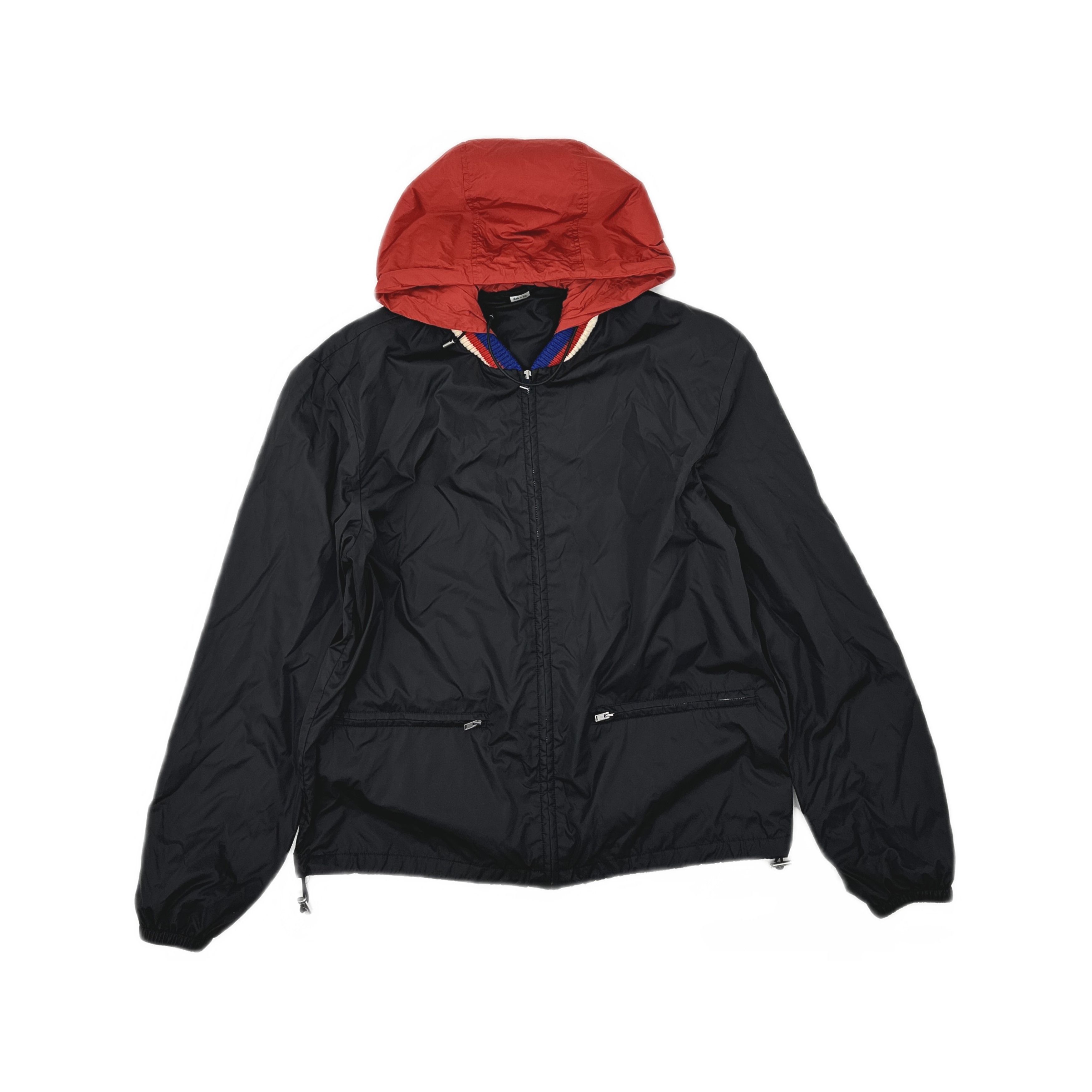 Gucci Gucci Logo Print Hooded Jacket Size 50 Size US M / EU 48-50 / 2 - 1 Thumbnail