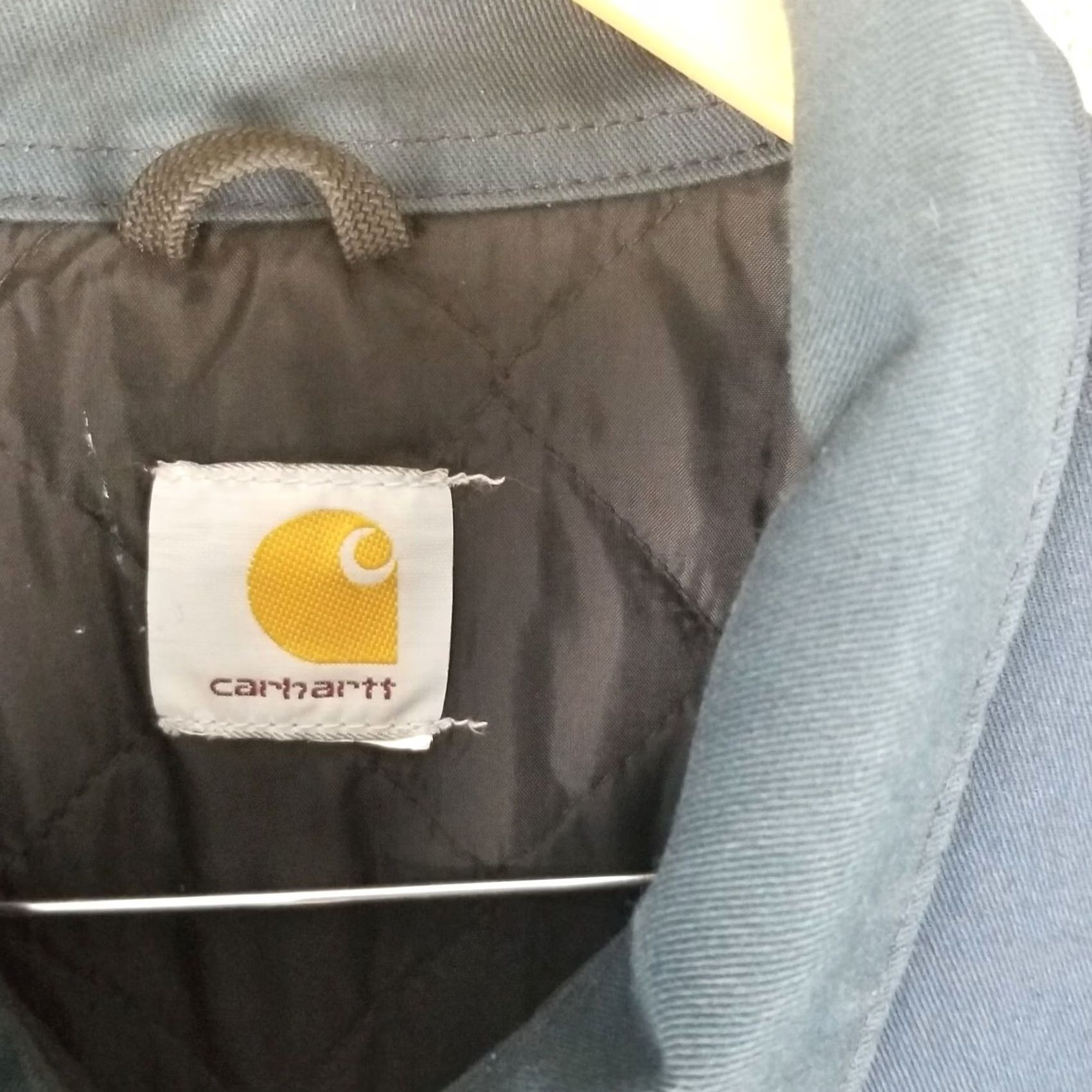 Carhartt Vintage Carhartt Bomber Jacket Mens XXL Blue Canvas Quilted Embroidered 90s Outdoor Lined Jacket Size US XXL / EU 58 / 5 - 3 Thumbnail
